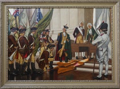Presenting Captured Yorktown Battle Flags - Philadelphia Blended Whisky Ad