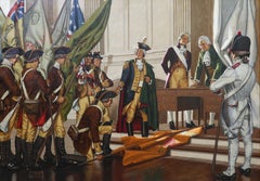 Presenting Captured Yorktown Battle Flags - Philadelphia Blended Whisky Ad