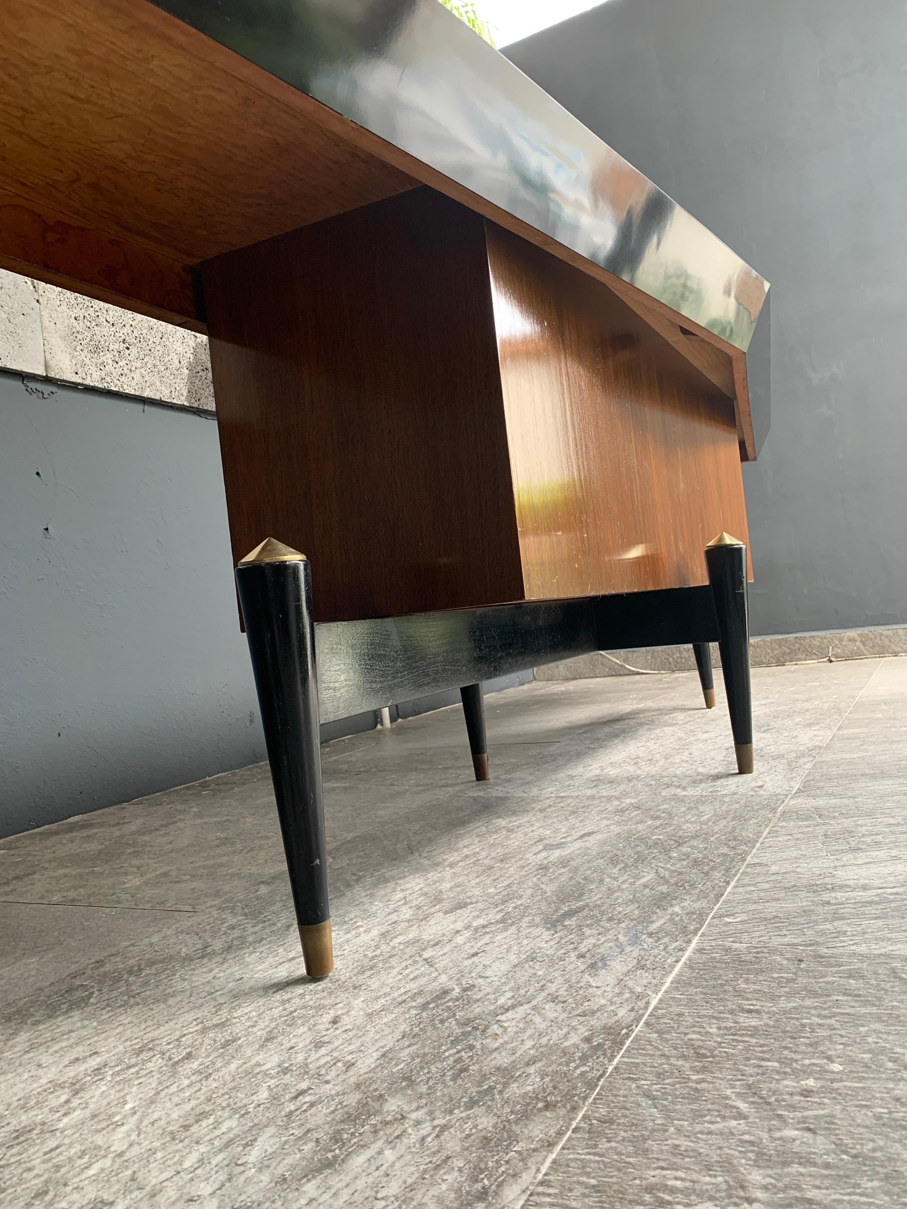 Mid-Century Modern Frank Kyle Wing Shaped Dry Bar