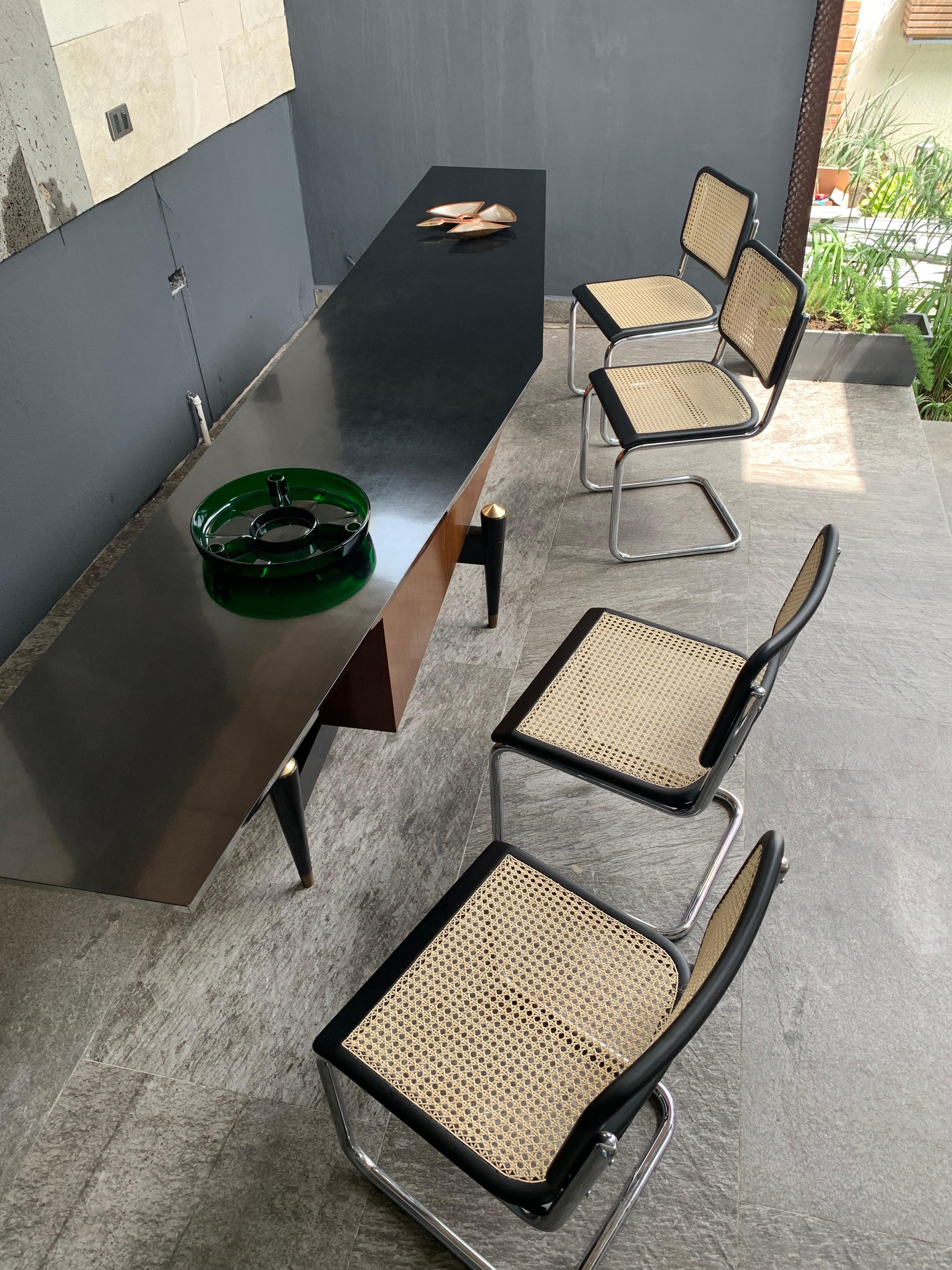 Mahogany Frank Kyle Wing Shaped Dry Bar