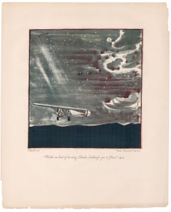 Charles Lindbergh sopra Paris