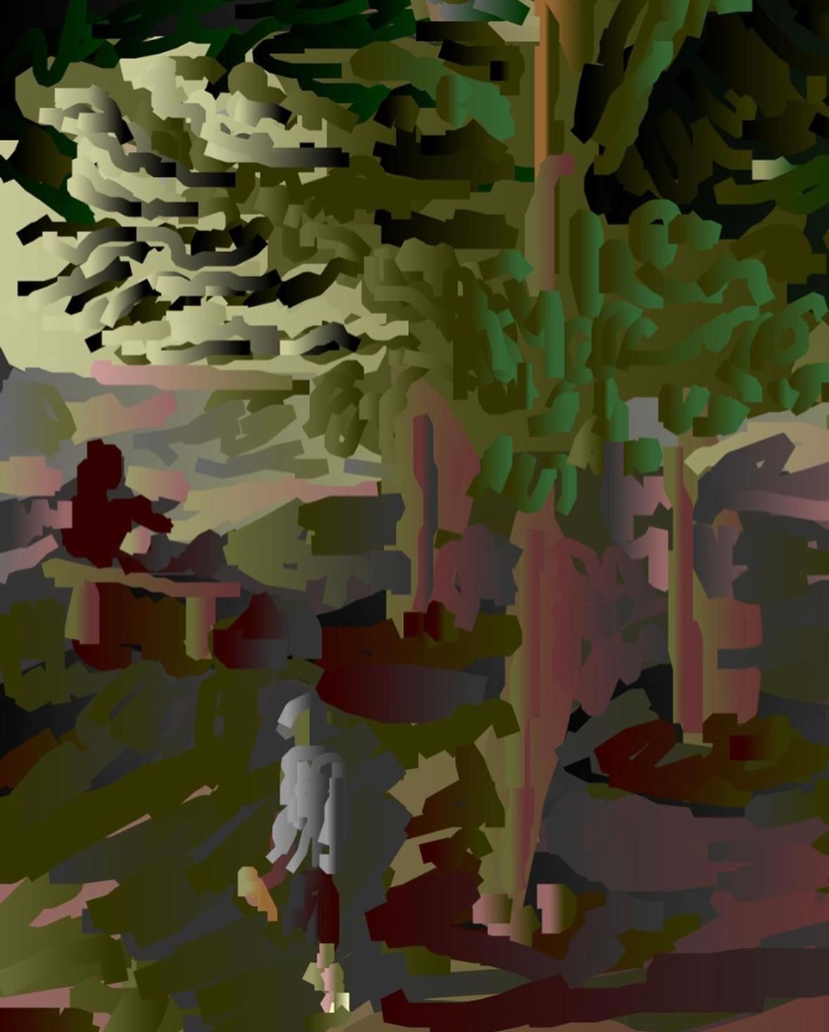 Promenade II (Ed. /5) - Contemporain Mixed Media Art par Frank Lepkowski