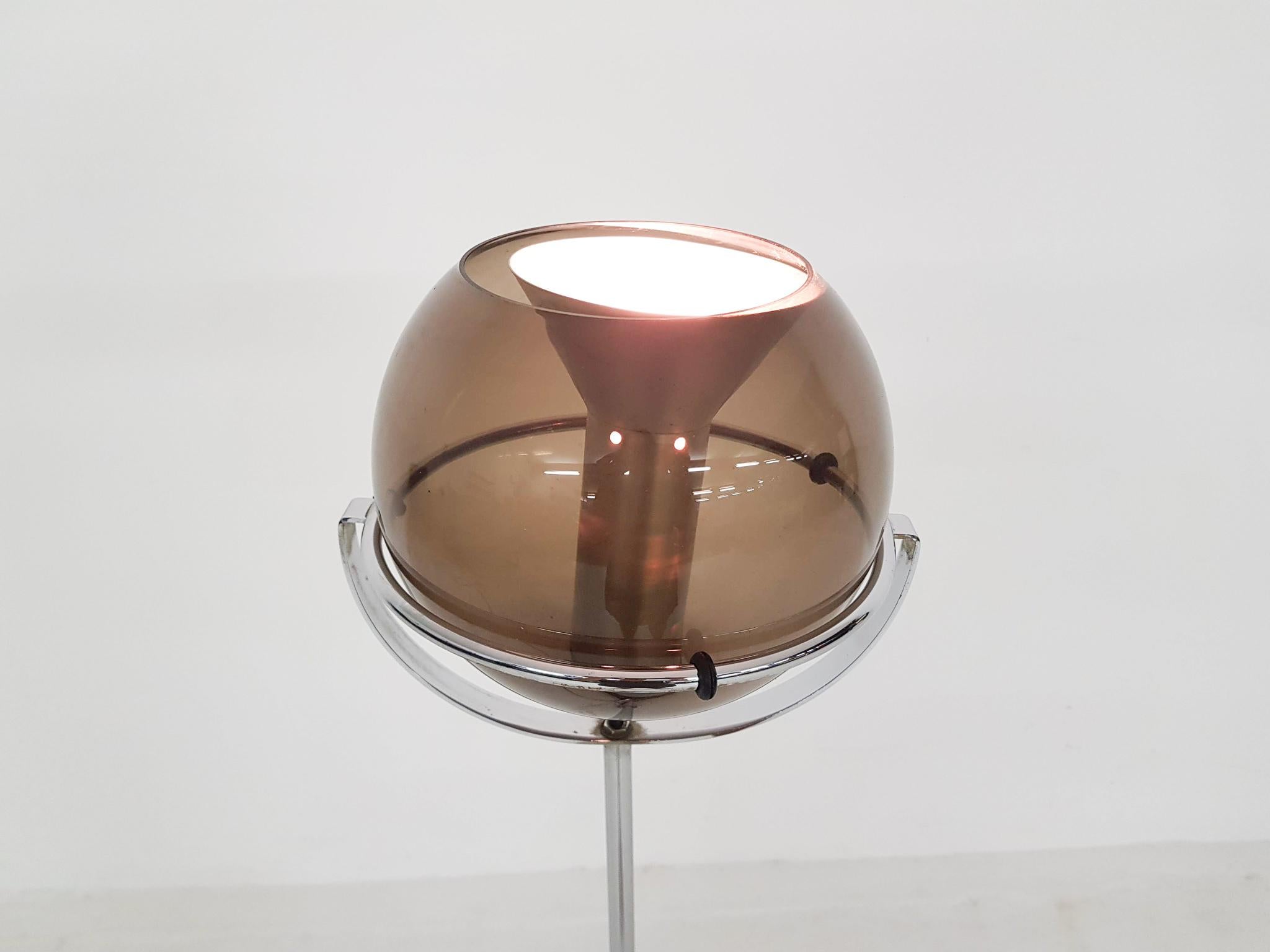 Frank Ligtelijn for RAAK Glass Globe Floor Lamp, the Netherlands, 1961 2