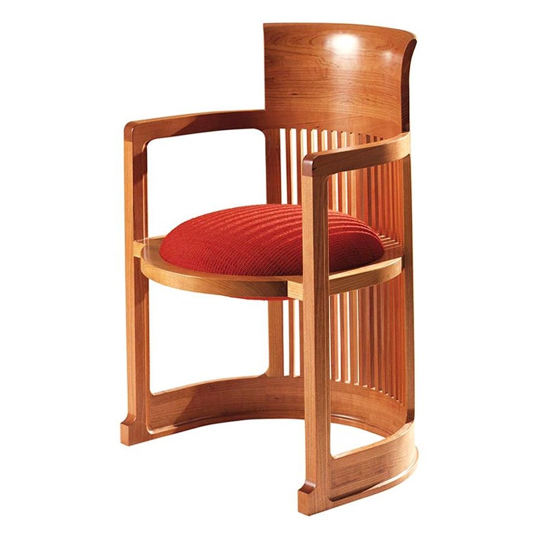 Frank Lloyd Wrigh Barrel Chair by Cassina For Sale at 1stDibs frank