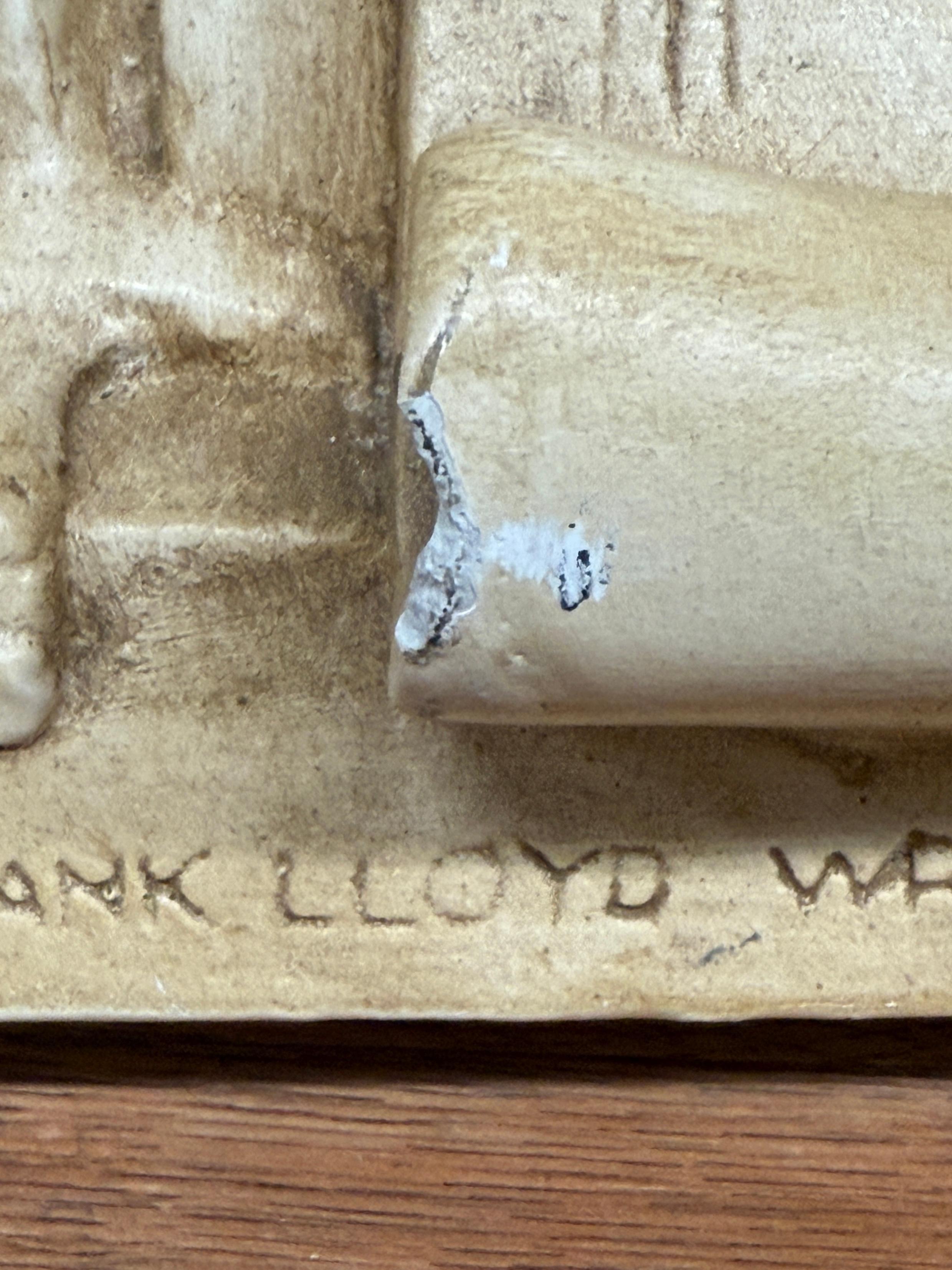 Frank Lloyd Wright 1979 Plaster Cast Tree of Life For Sale 4
