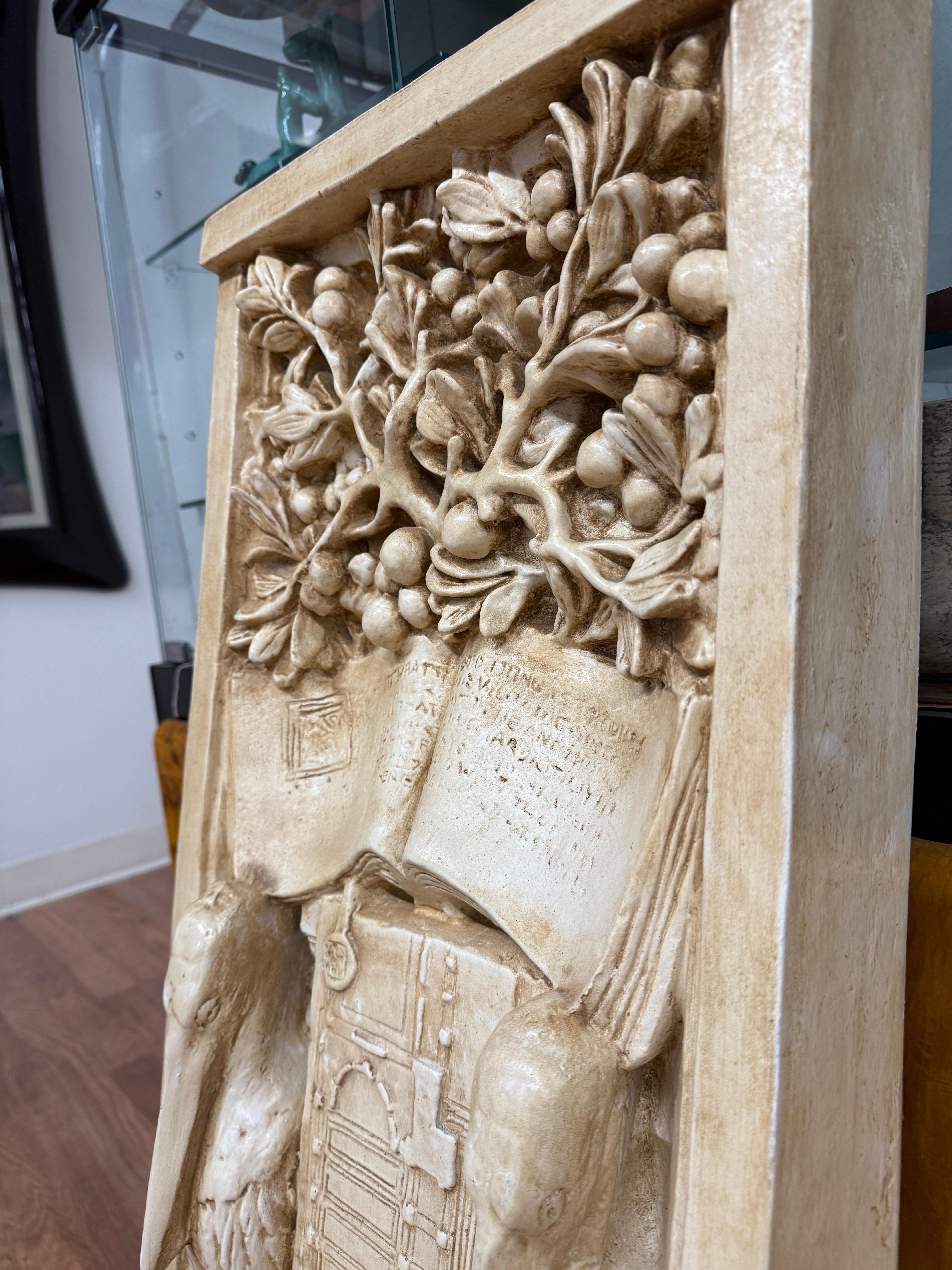 Frank Lloyd Wright 1979 Plaster Cast Tree of Life For Sale 7