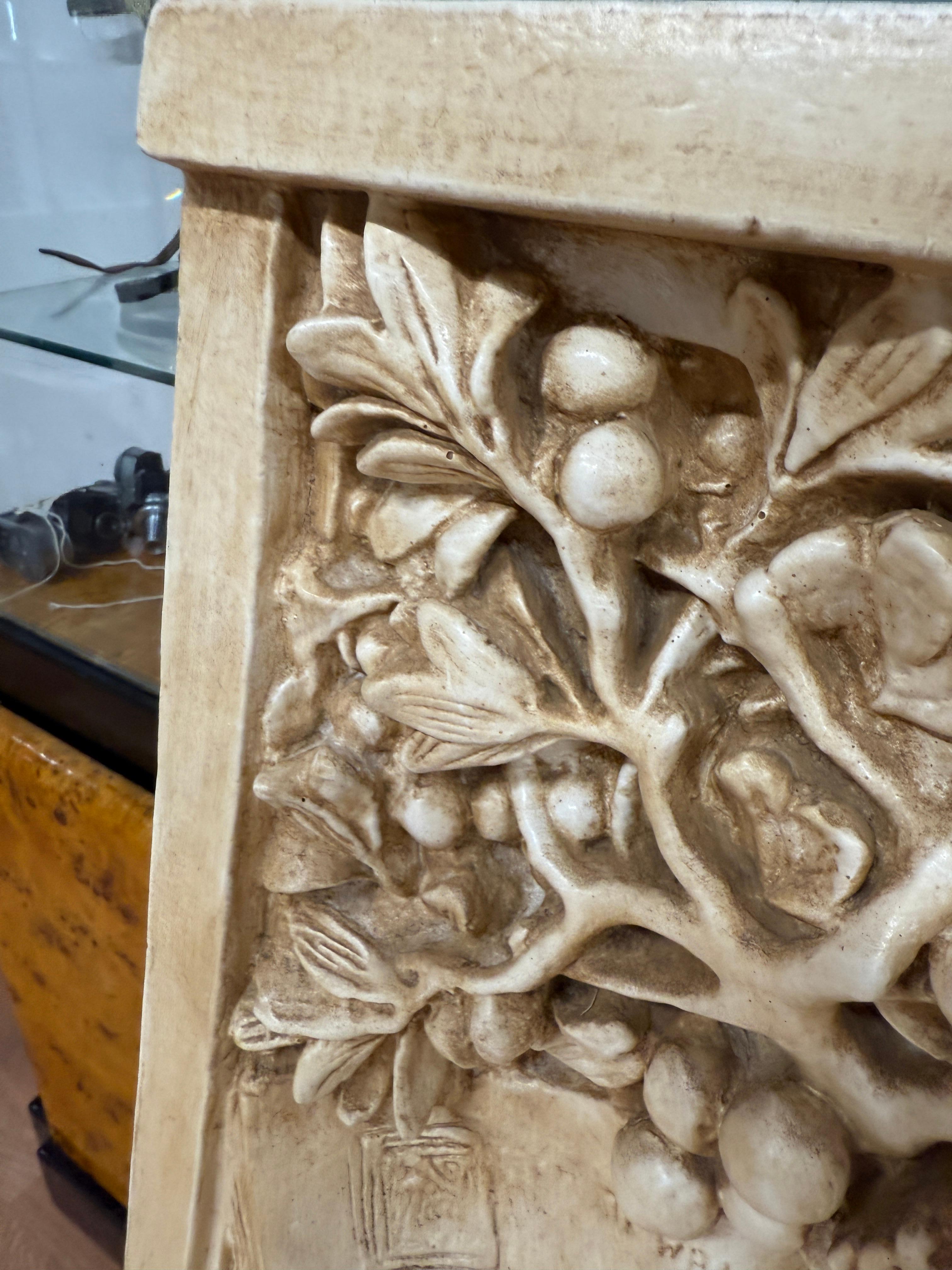 Frank Lloyd Wright 1979 Plaster Cast Tree of Life For Sale 9