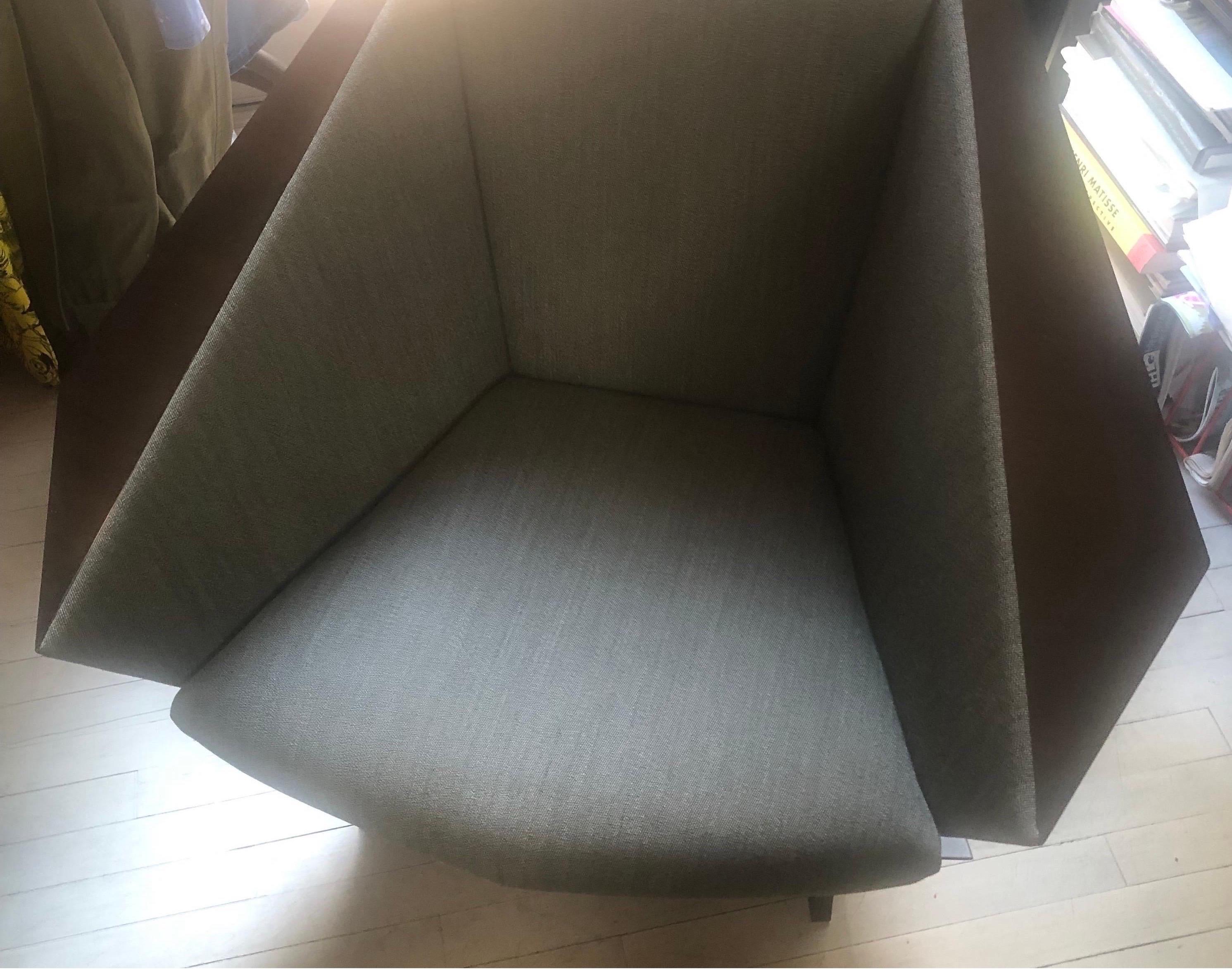 Ottone Frank Lloyd Wright 1989 Prima Edizione Taliesin1 Coppia di Poltrone in vendita