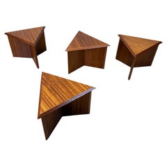 Frank Lloyd Wright 452 Side Tables for Henredon