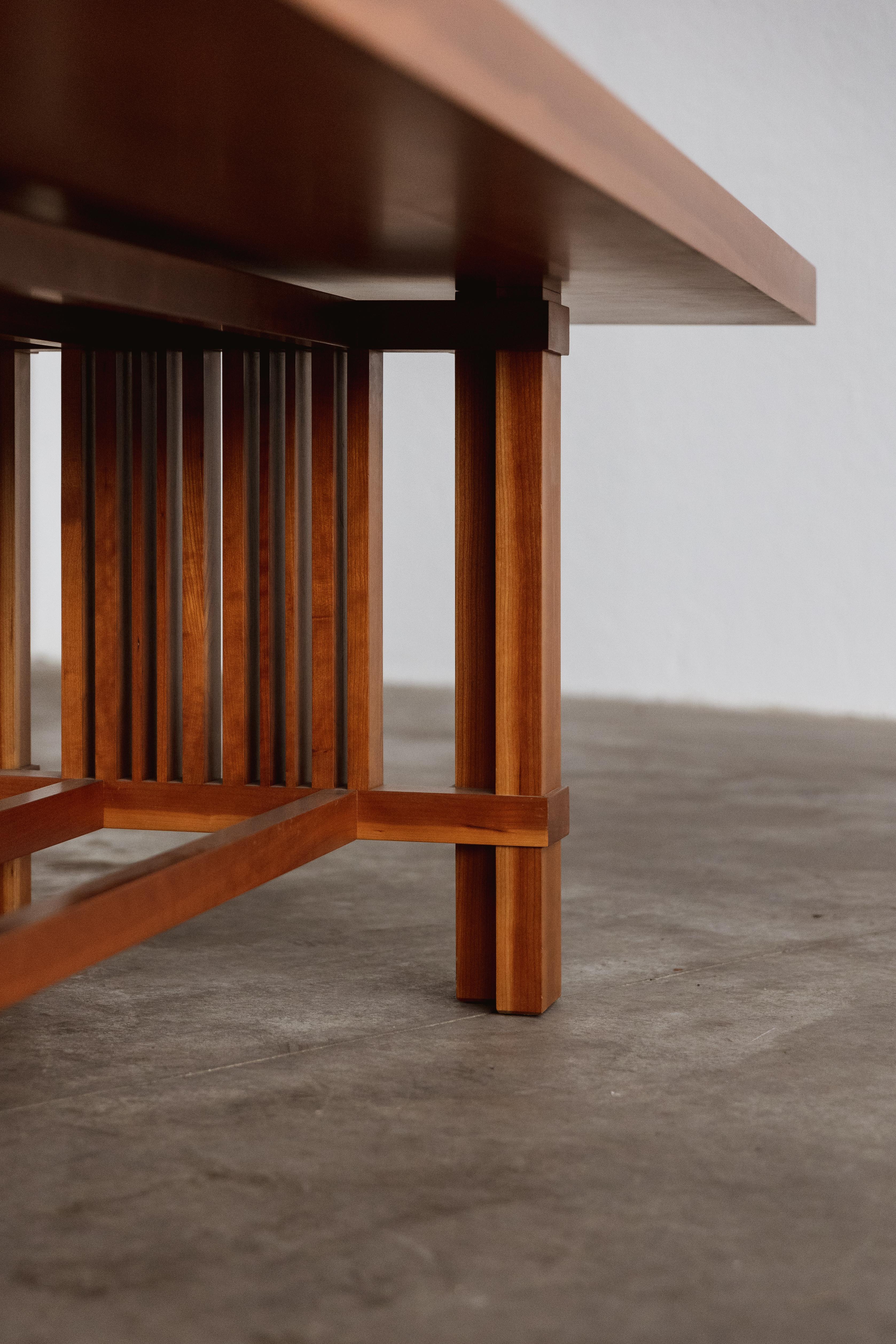 Table de salle à manger 608 Taliesin de Frank Lloyd Wright pour Cassina, 1986 en vente 2