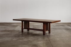 Table de salle à manger "608 Taliesin" de Frank Lloyd Wright pour Cassina, noyer, 1925