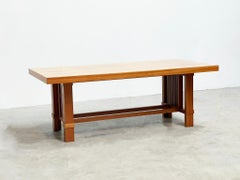 Frank Lloyd Wright “608 Taliesin” Dining Table signed by Cassina, 1986
