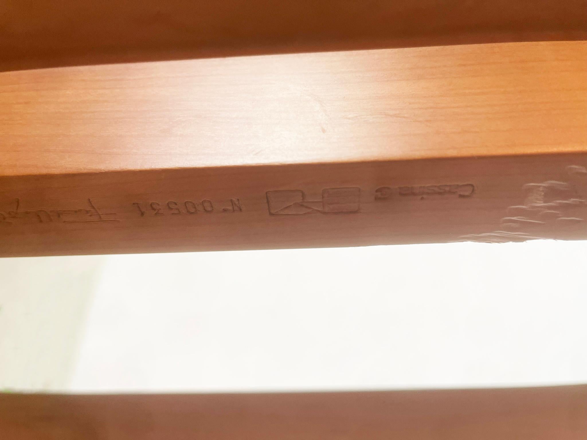 Frank Lloyd Wright “608 Taliesin” Dining Table signed by Cassina, 1986 2