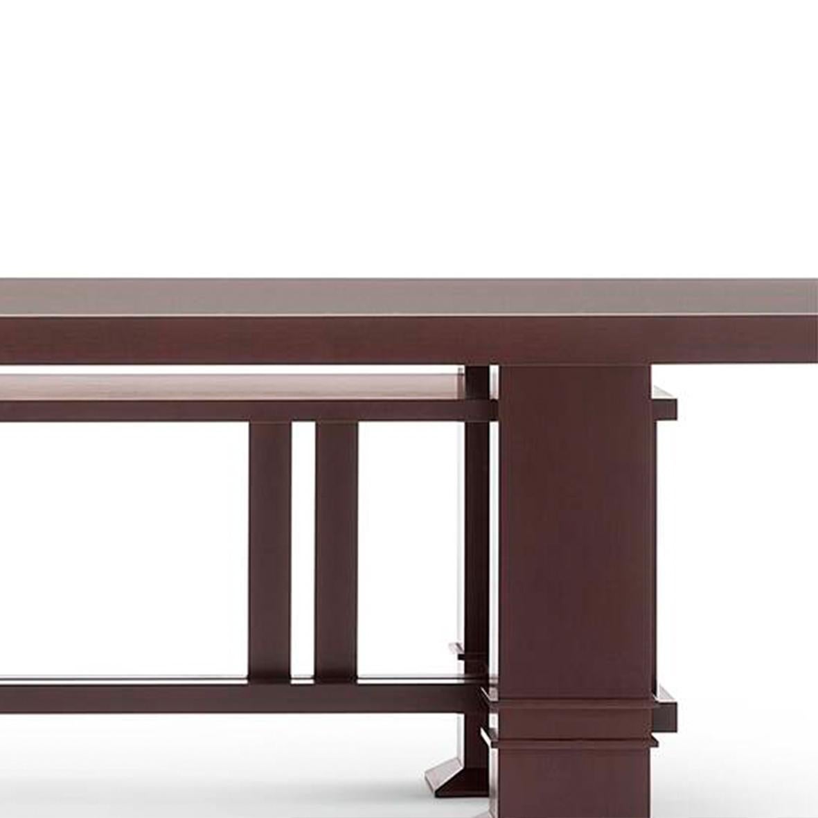 Mid-Century Modern Frank Lloyd Wright Allen Table by Cassina