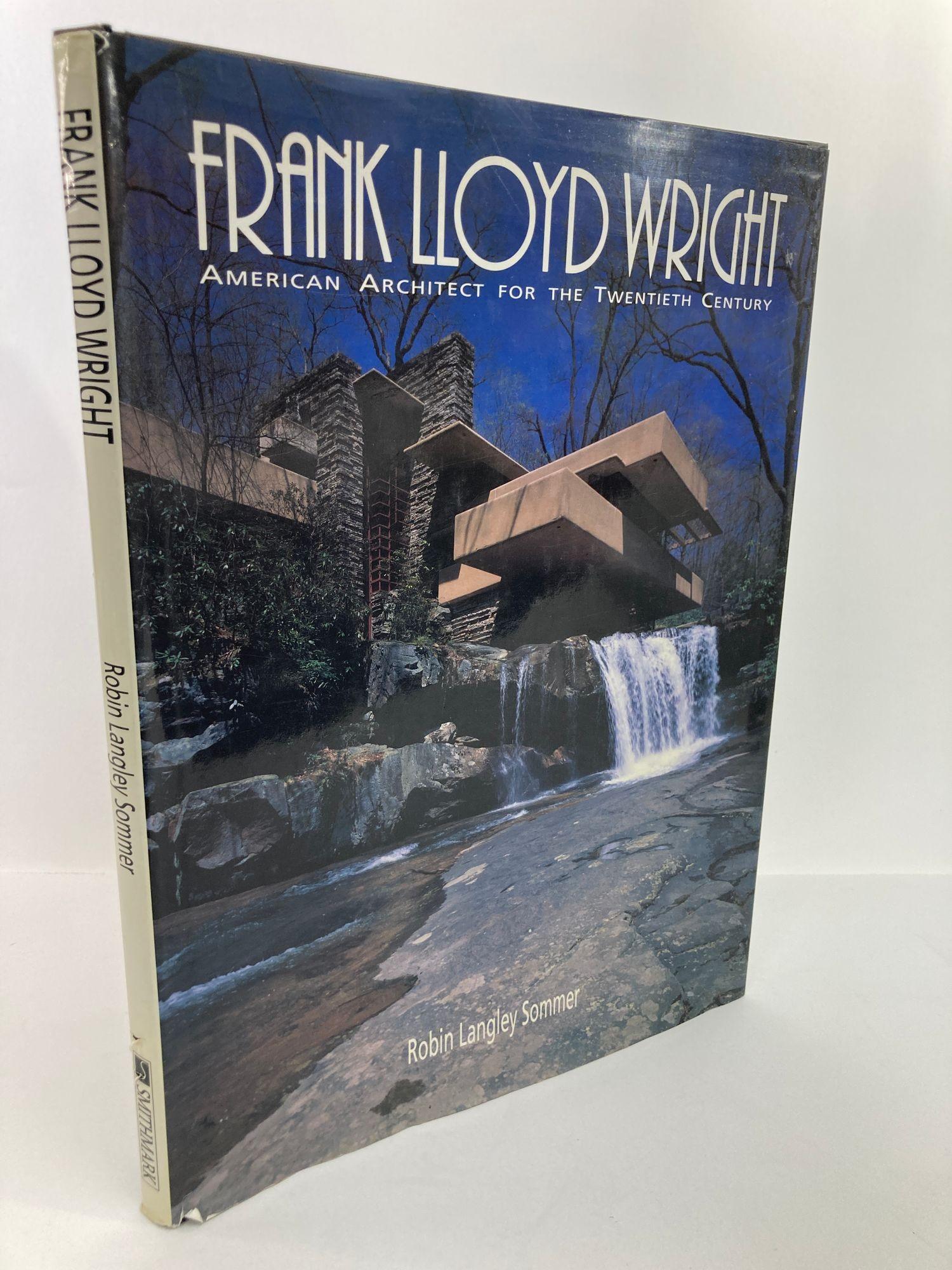 Frank Lloyd Wright American Architect of the Twentieth century 1993.
by Robin Langley Sommer.
1st Edition, hardcover book.


Frank Lloyd Wright: American Architect for the Twentieth Century Hardcover book.
Frank Lloyd Wright is recognized as a