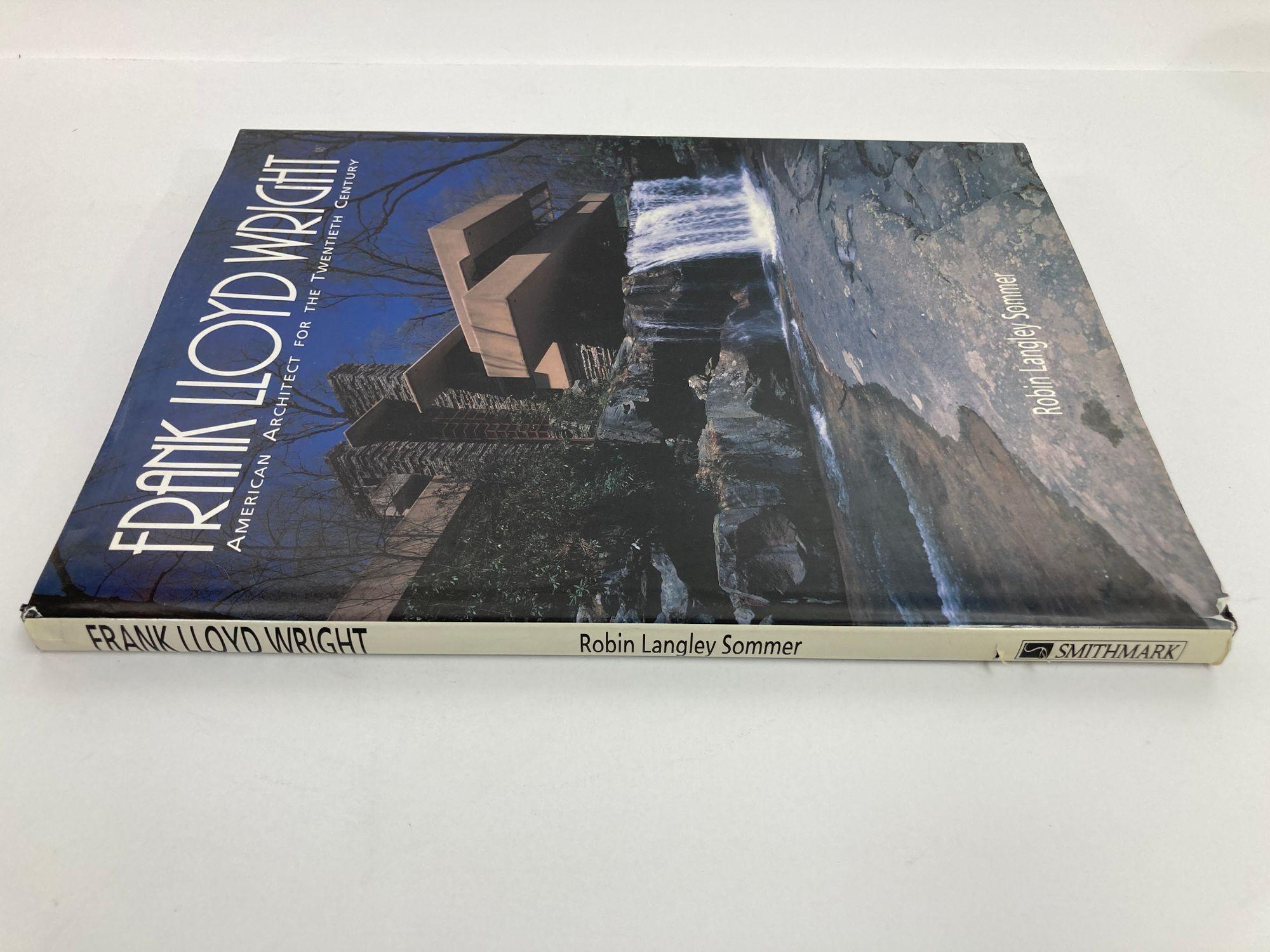 Mid-Century Modern Frank Lloyd Wright American Architect of the Twentieth Century Book 1st Ed.1993 For Sale