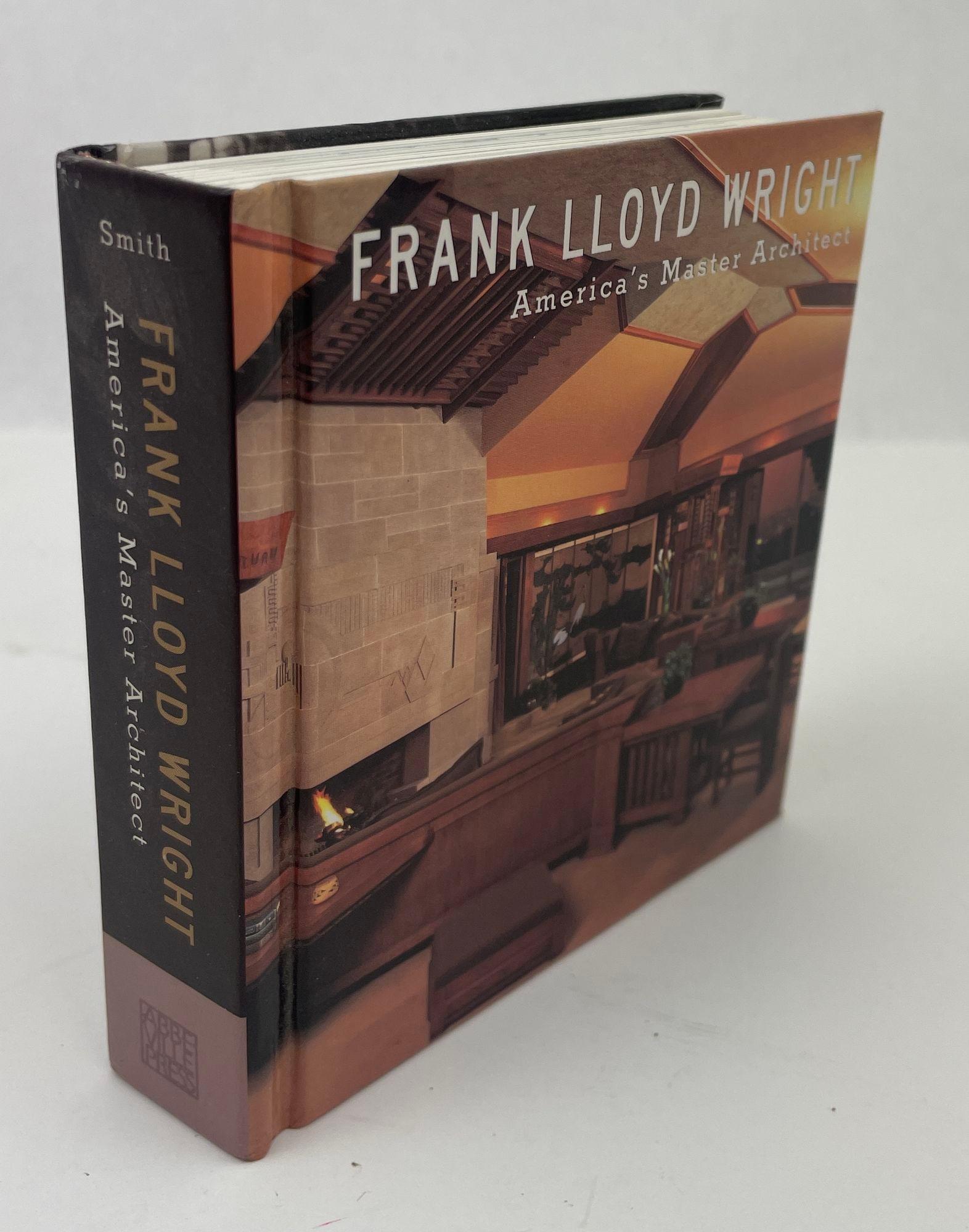 Frank Lloyd Wright: America's Master Architect Small Hardcover Folio In Good Condition In North Hollywood, CA