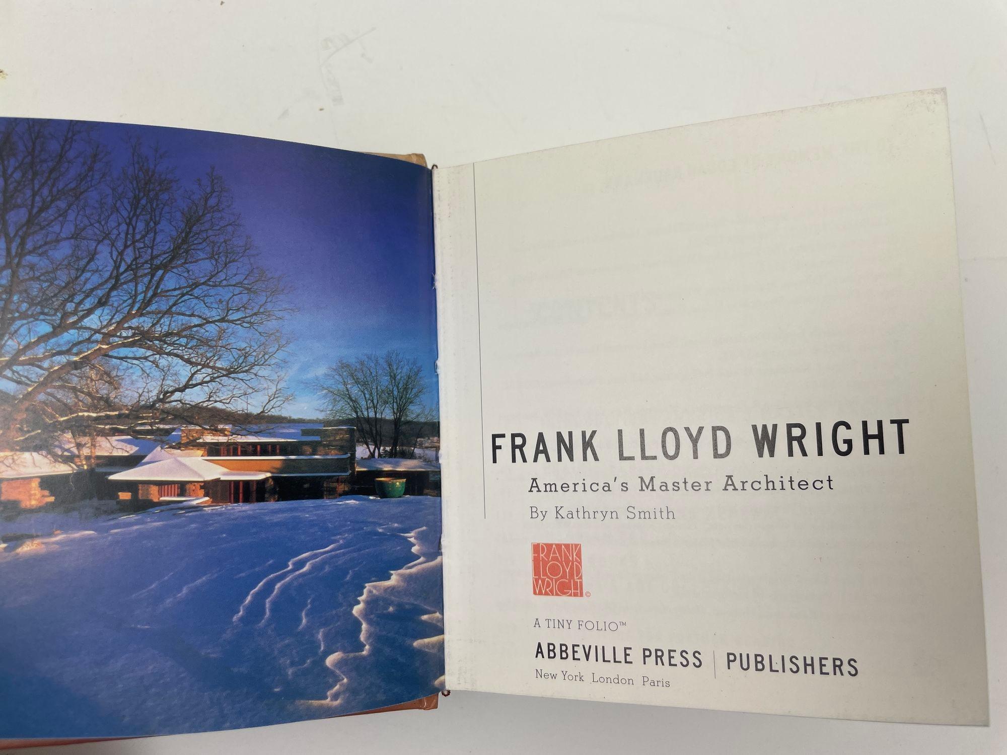 Paper Frank Lloyd Wright: America's Master Architect Small Hardcover Folio
