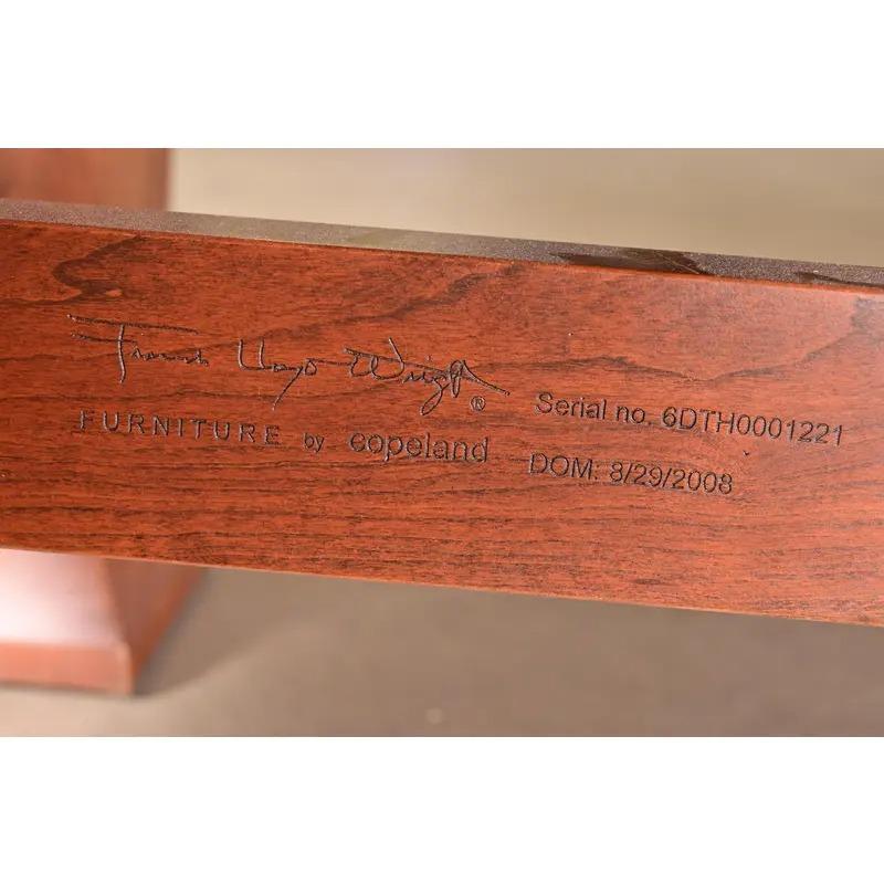 Mesa de comedor extensible Arts & Crafts Frank Lloyd Wright, recién acabada en venta 7