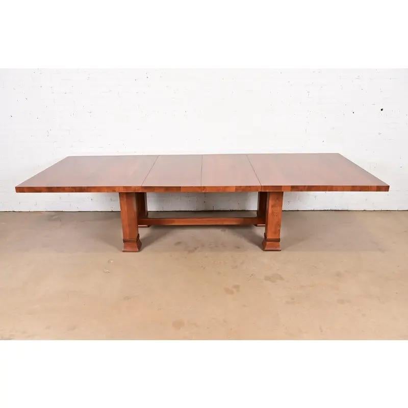 Mesa de comedor extensible Arts & Crafts Frank Lloyd Wright, recién acabada Artes y manualidades en venta