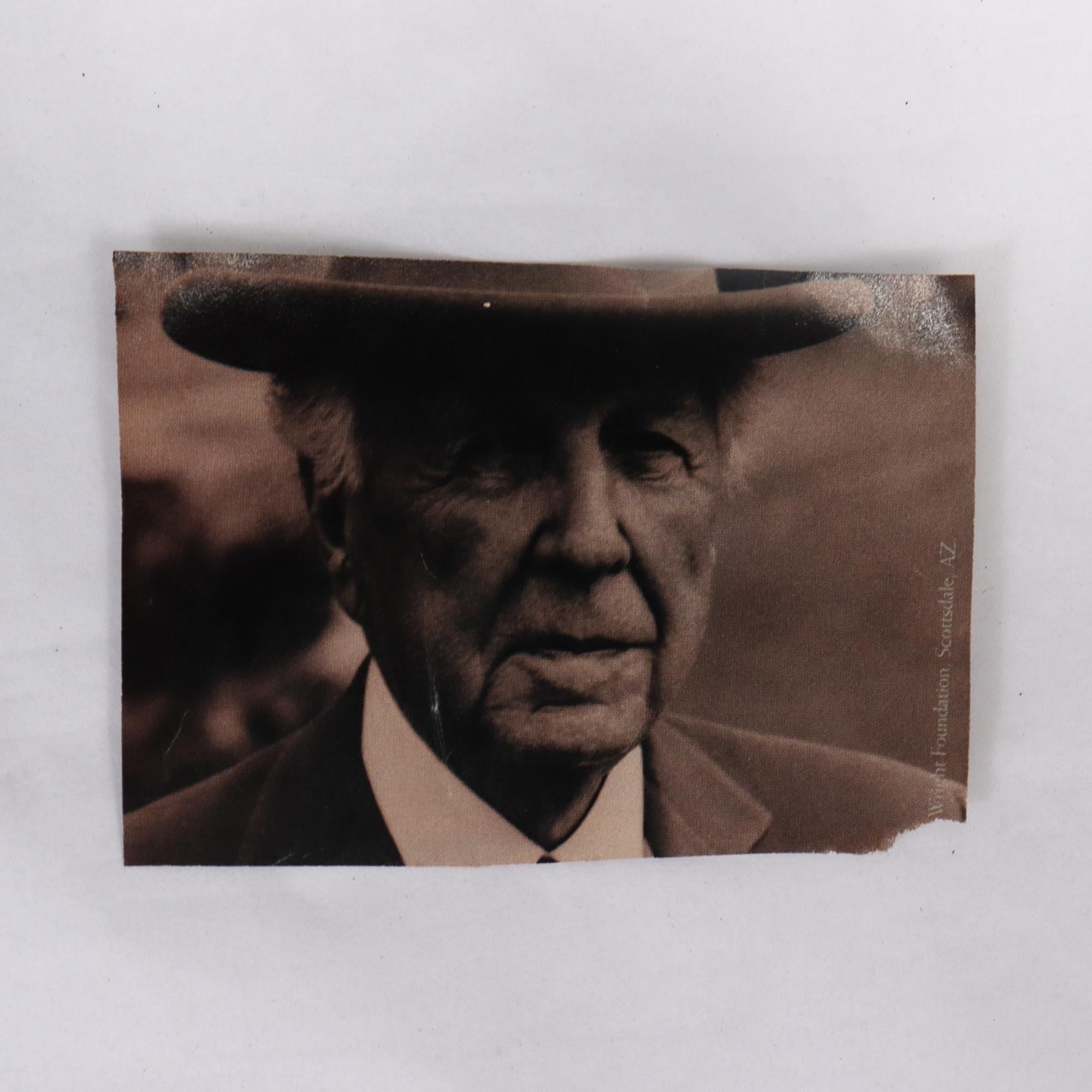 Paper Frank Lloyd Wright Autograph & Associated Memorabilia - Beth Sholom For Sale
