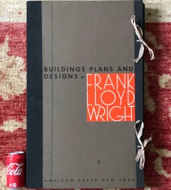 Frank Lloyd Wright Buildings Plans and Designs Large 100 Plate Lithographs