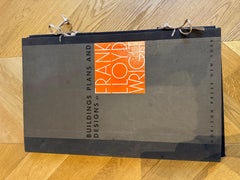 Frank Lloyd Wright Buildings Plans and Designs -  Large Plate Lithographs