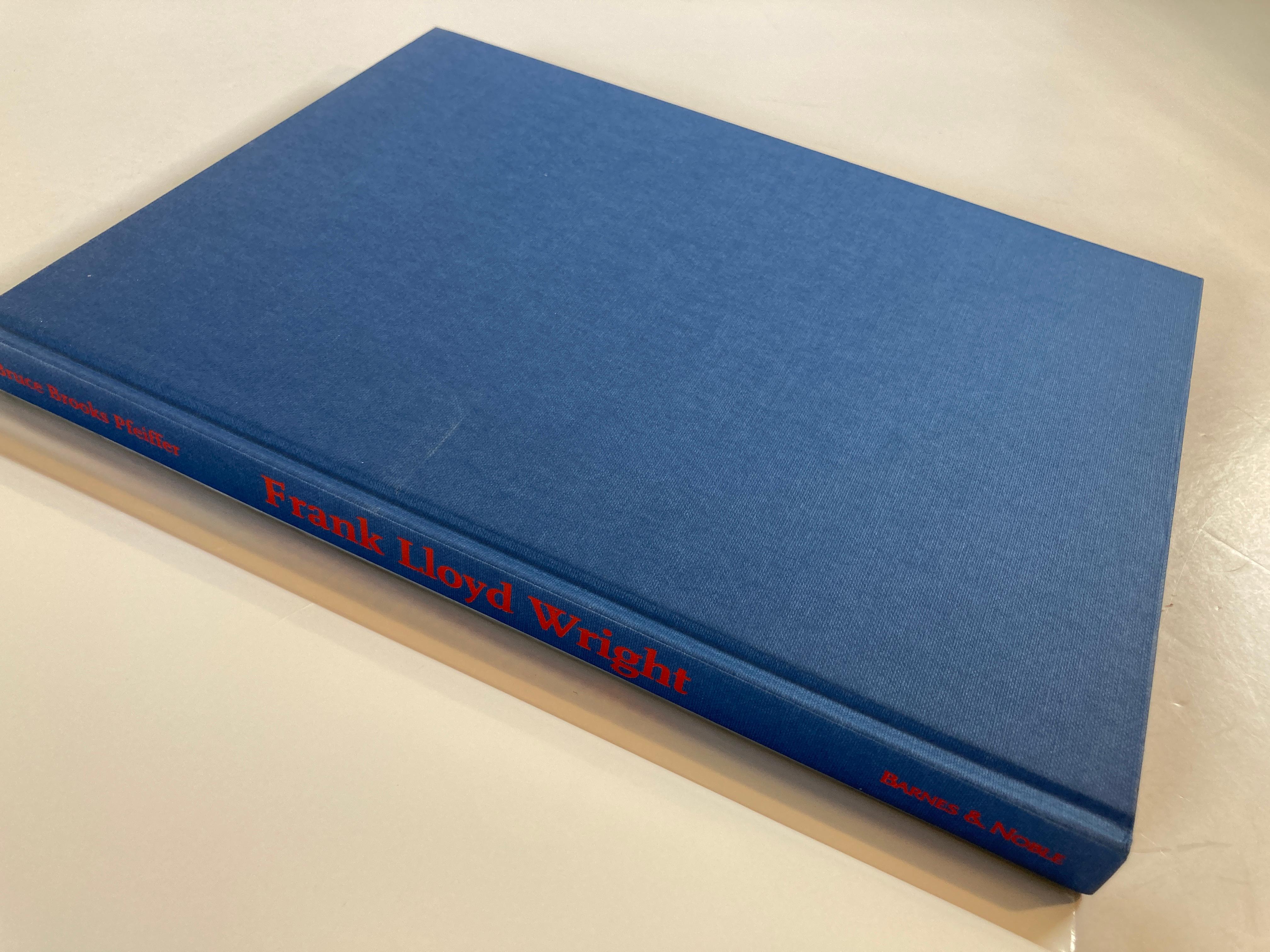 Livre à couverture rigide Frank Lloyd Wright par Bruce Brooks Pfeiffer en vente 2