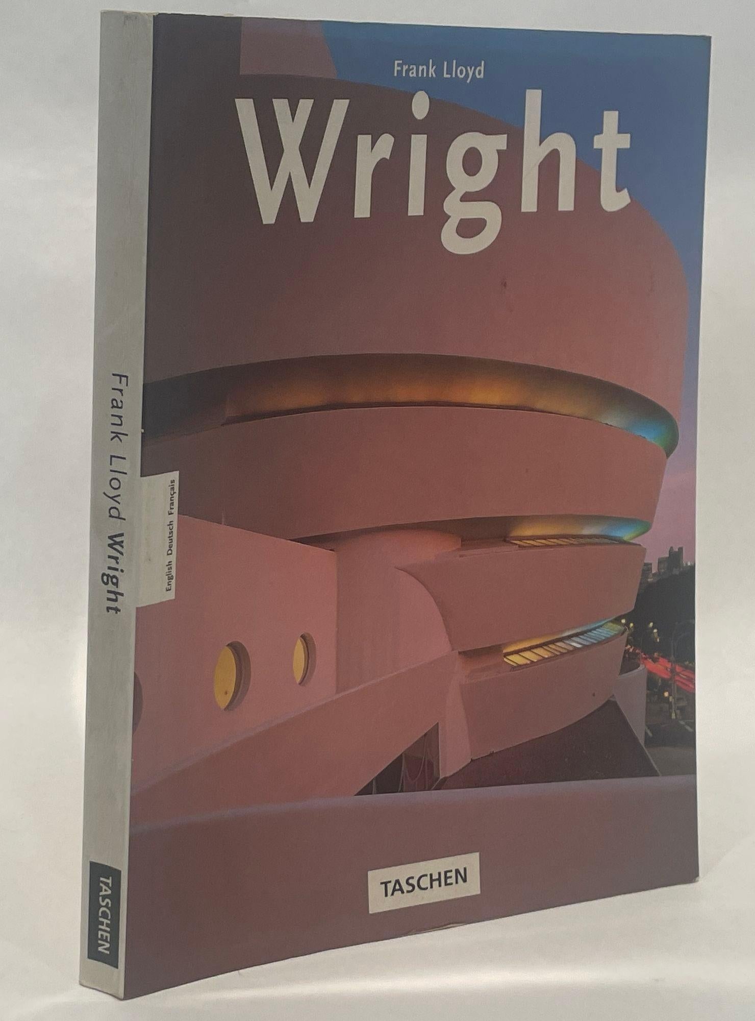 Allemand Frank Lloyd Wright par Peter Gossel et Gabriele Leuthauser Taschen 1994 en vente