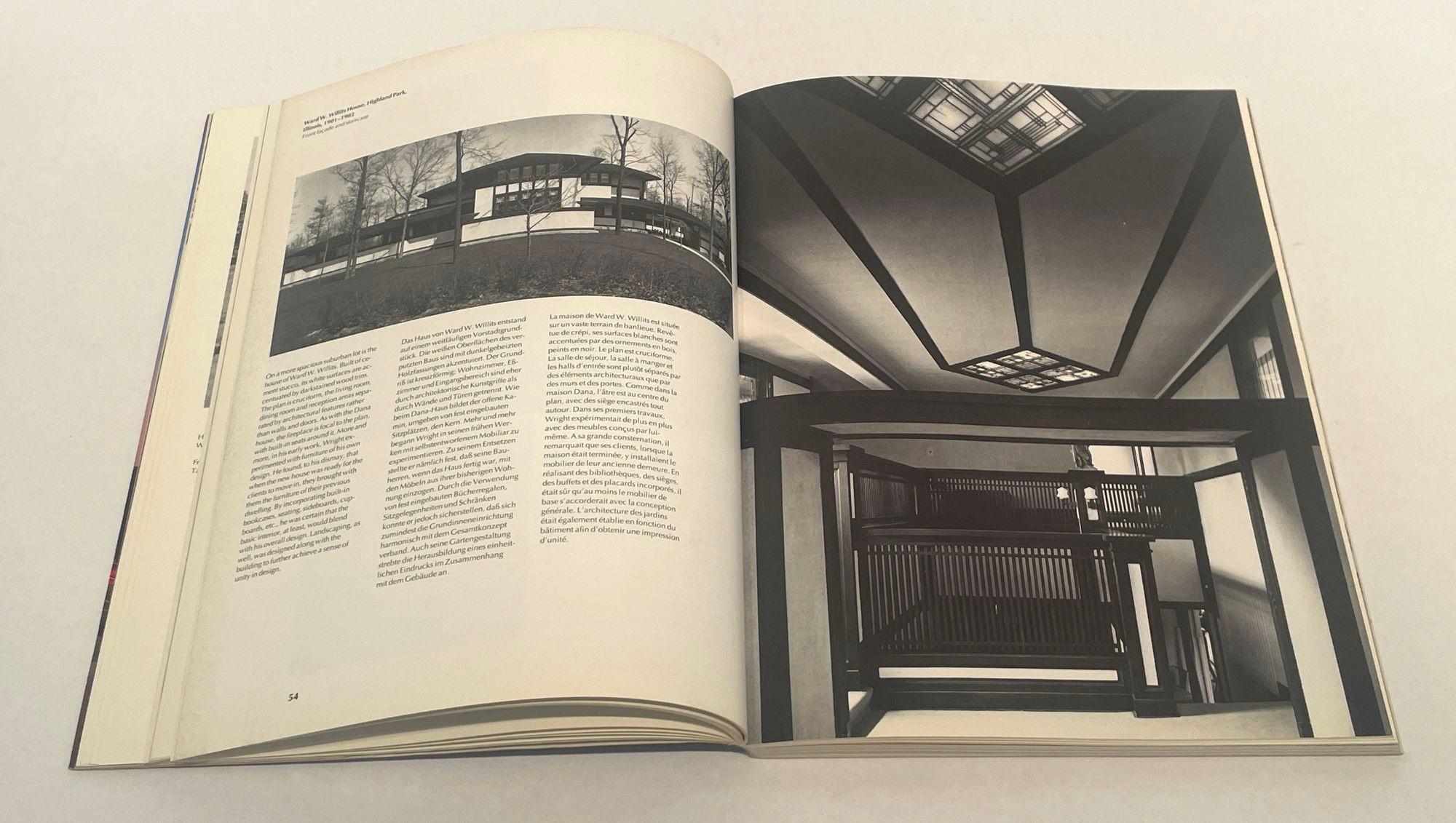 Frank Lloyd Wright par Peter Gossel et Gabriele Leuthauser Taschen 1994 en vente 1