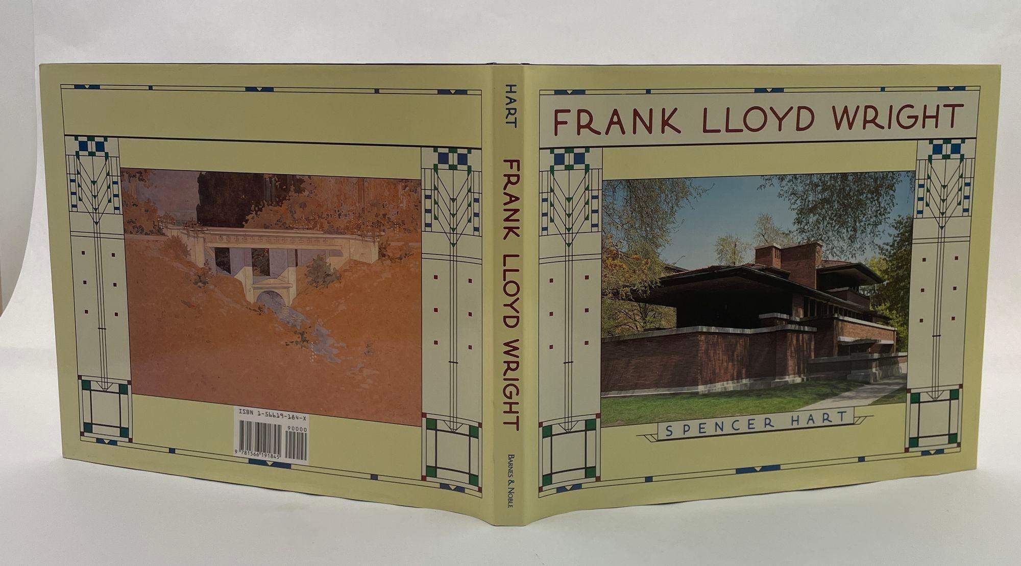 Frank Lloyd Wright by Spencer Hart Hardcover Book 1993 For Sale at 1stDibs