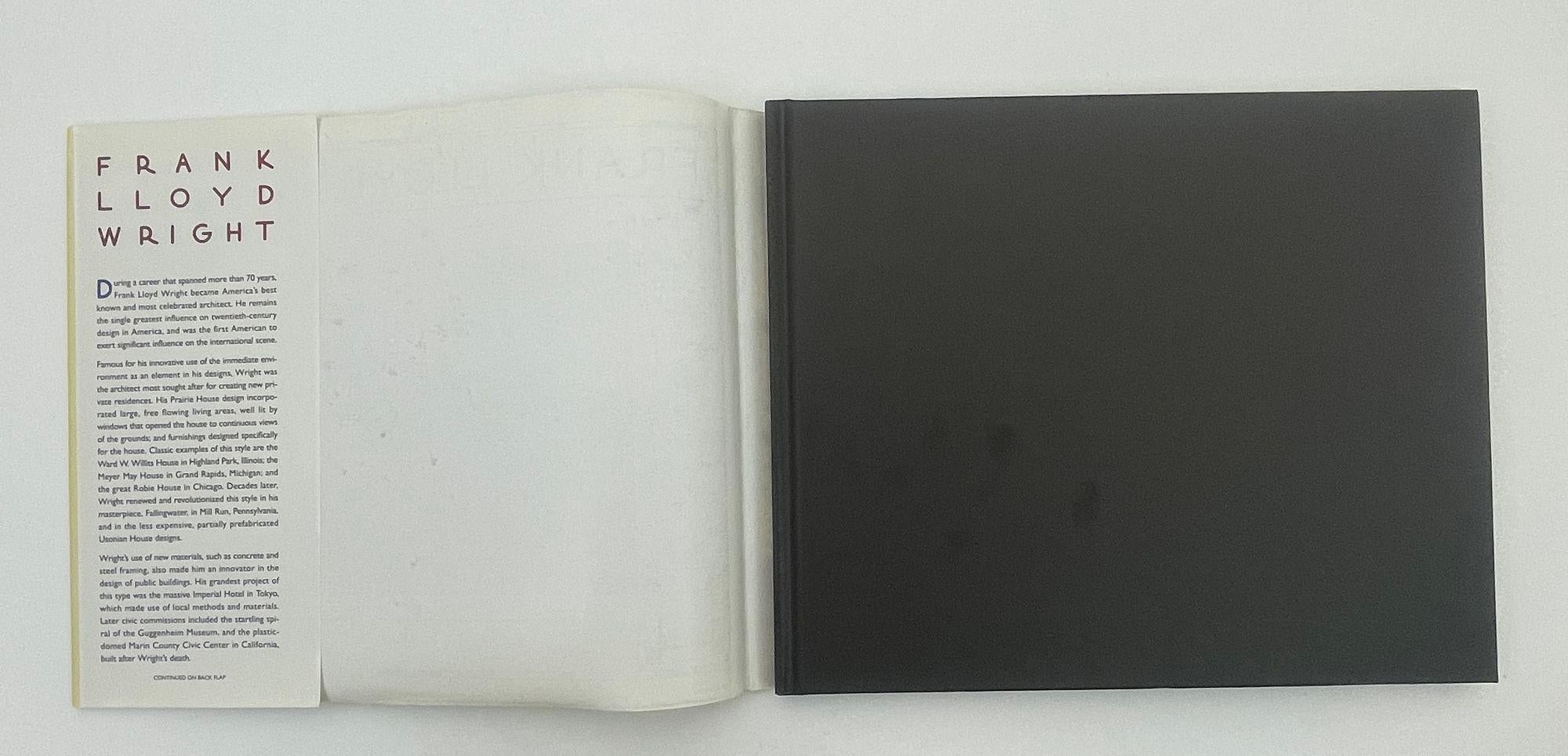 Frank Lloyd Wright by Spencer Hart Hardcover Book 1993 For Sale at 1stDibs