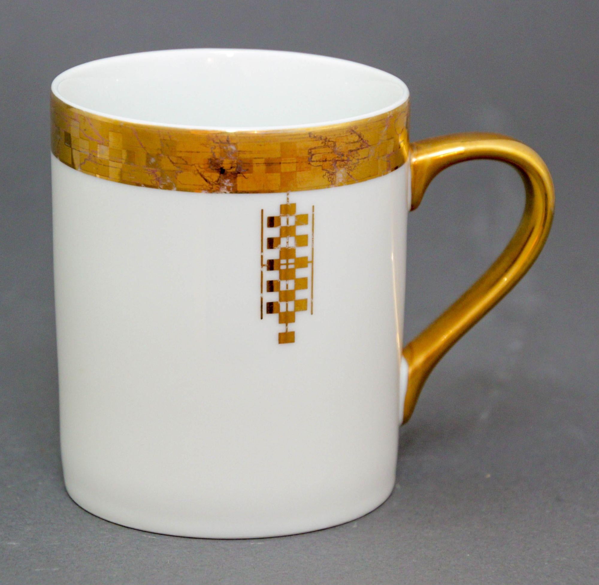 Frank Lloyd Wright by TIFFANY & CO Imperial Porcelain Coffee or Tea Mug 1