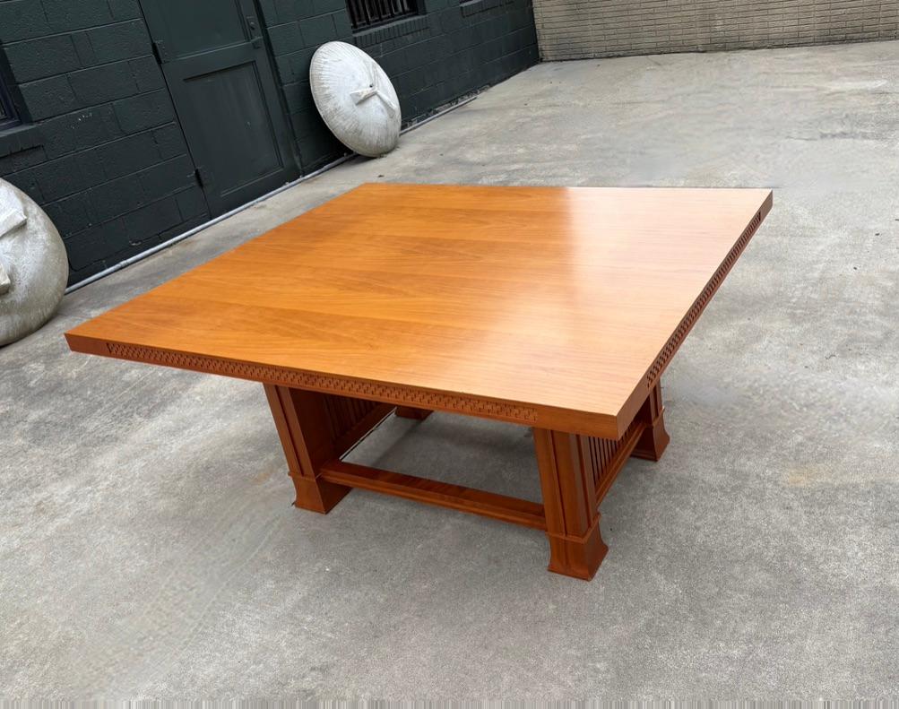 Frank Lloyd Wright Cassina Husser Haus Kirsche Holz  Tabelle 615 signiert nummeriert (Italienisch) im Angebot