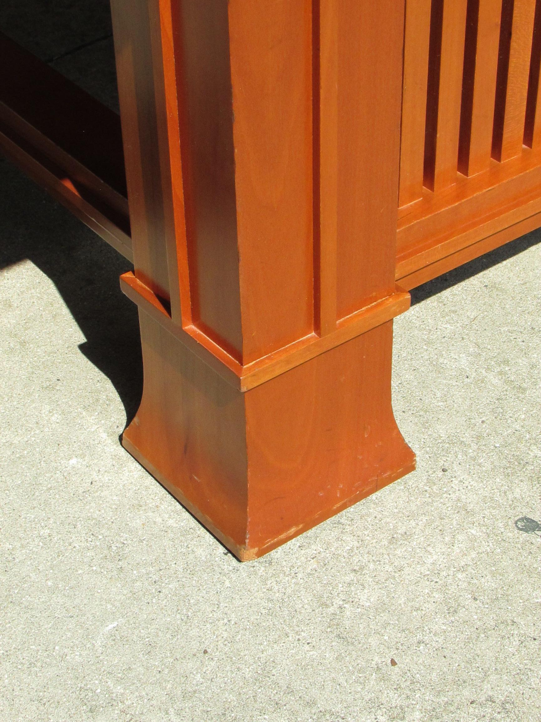 Frank Lloyd Wright Cassina Husser Haus Kirsche Holz  Tabelle 615 signiert nummeriert (Lackiert) im Angebot