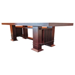 Frank Lloyd Wright Kirschbaumholz-Esstisch, Allen 605 von Cassina, 1986