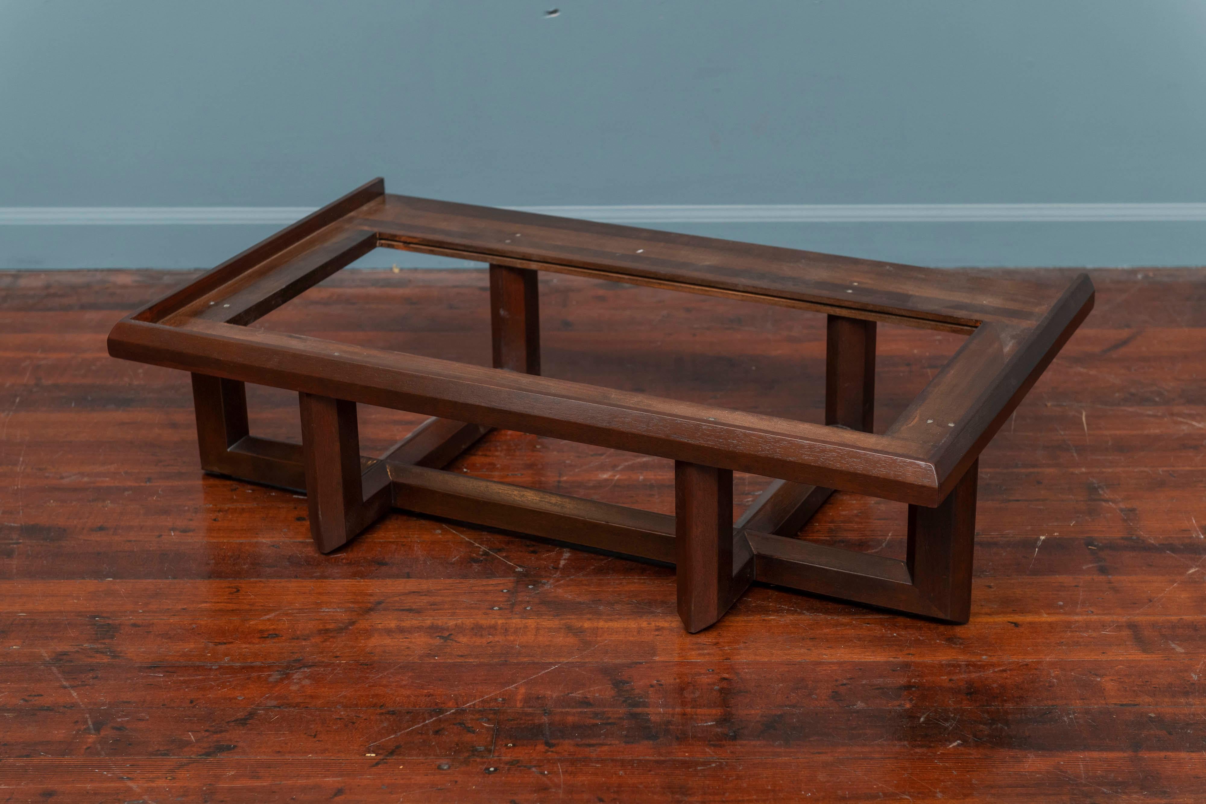 Frank Lloyd Wright Chest on Stand For Sale 4