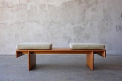 Frank Lloyd Wright Coffee Mahogany Table or Bench
