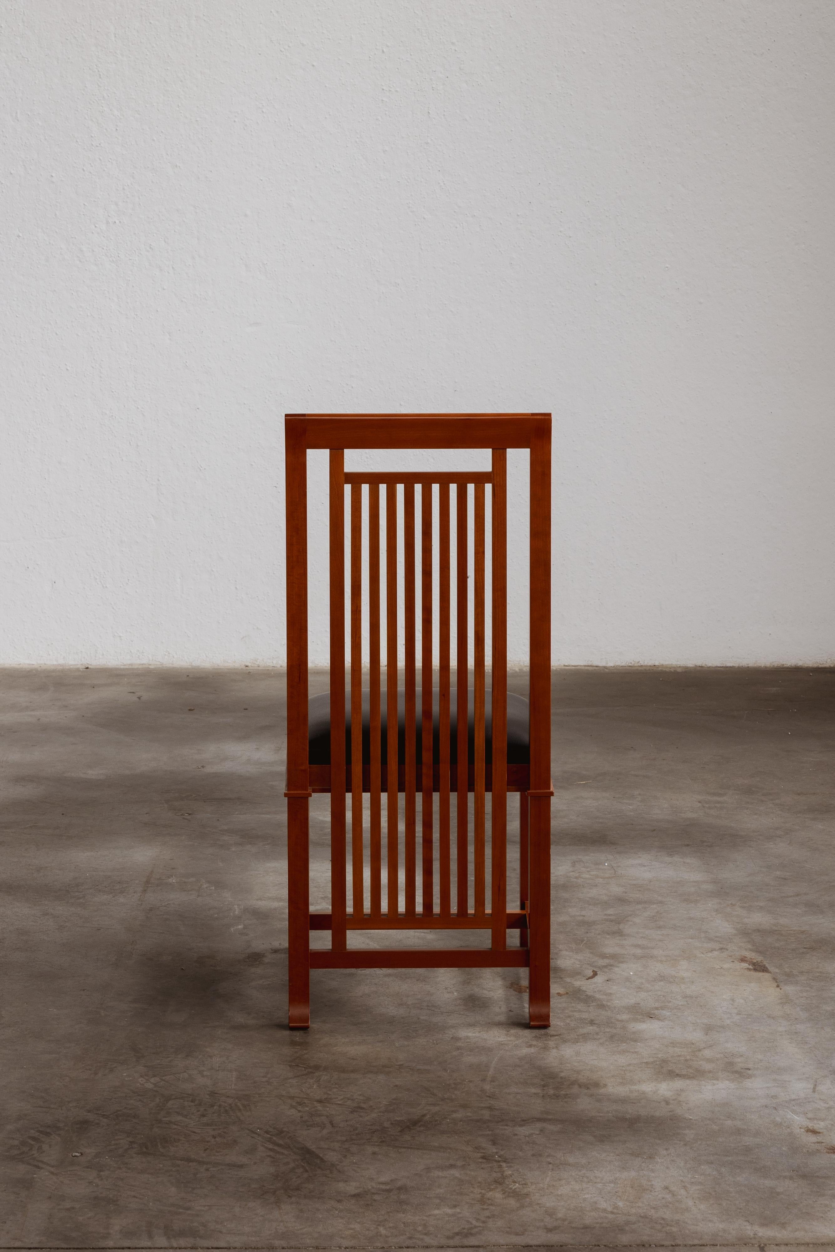 Frank Lloyd Wright “Coonley 2” Dining Chair for Cassina, 1907 For Sale 1