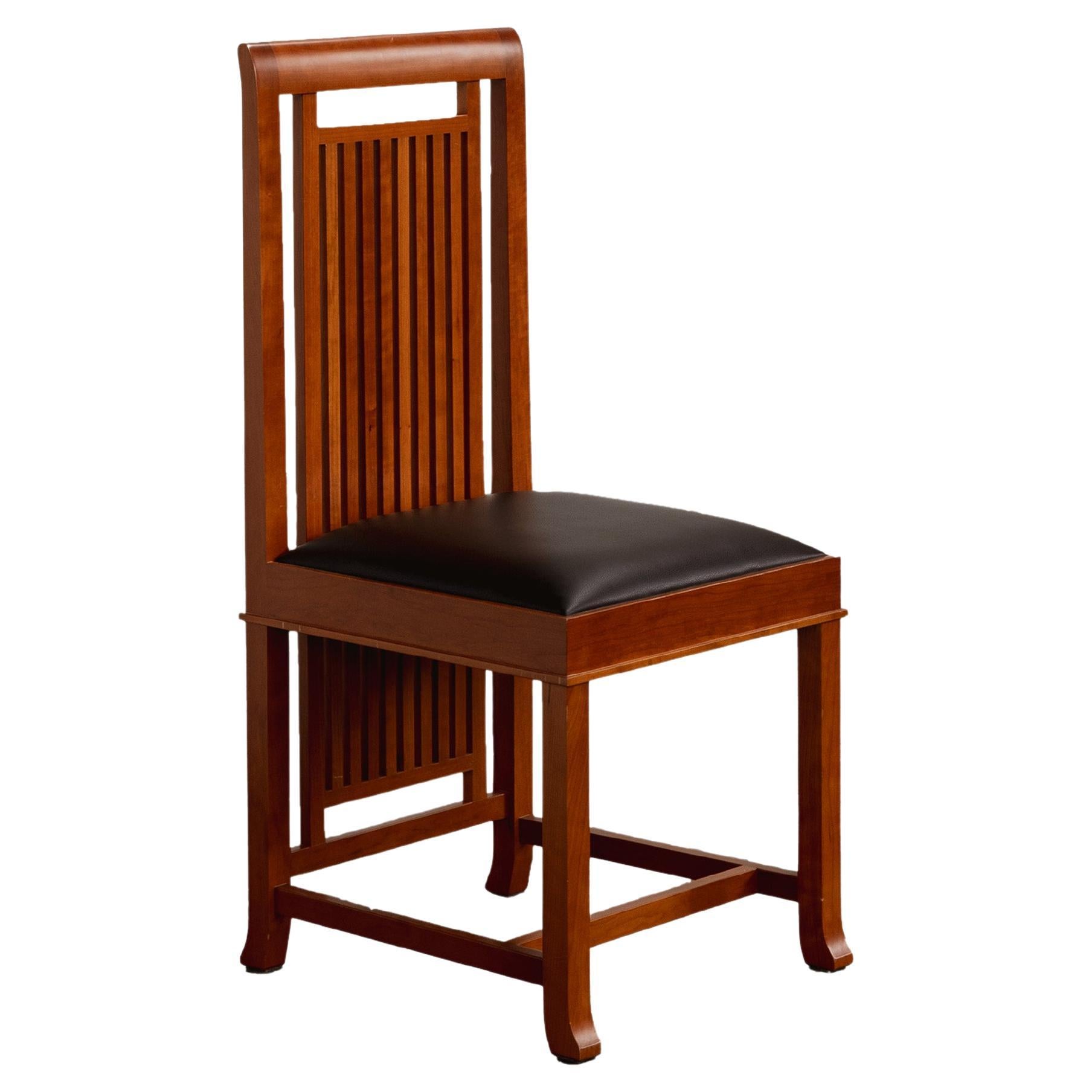 Frank Lloyd Wright “Coonley 2” Dining Chair for Cassina, 1907 For Sale
