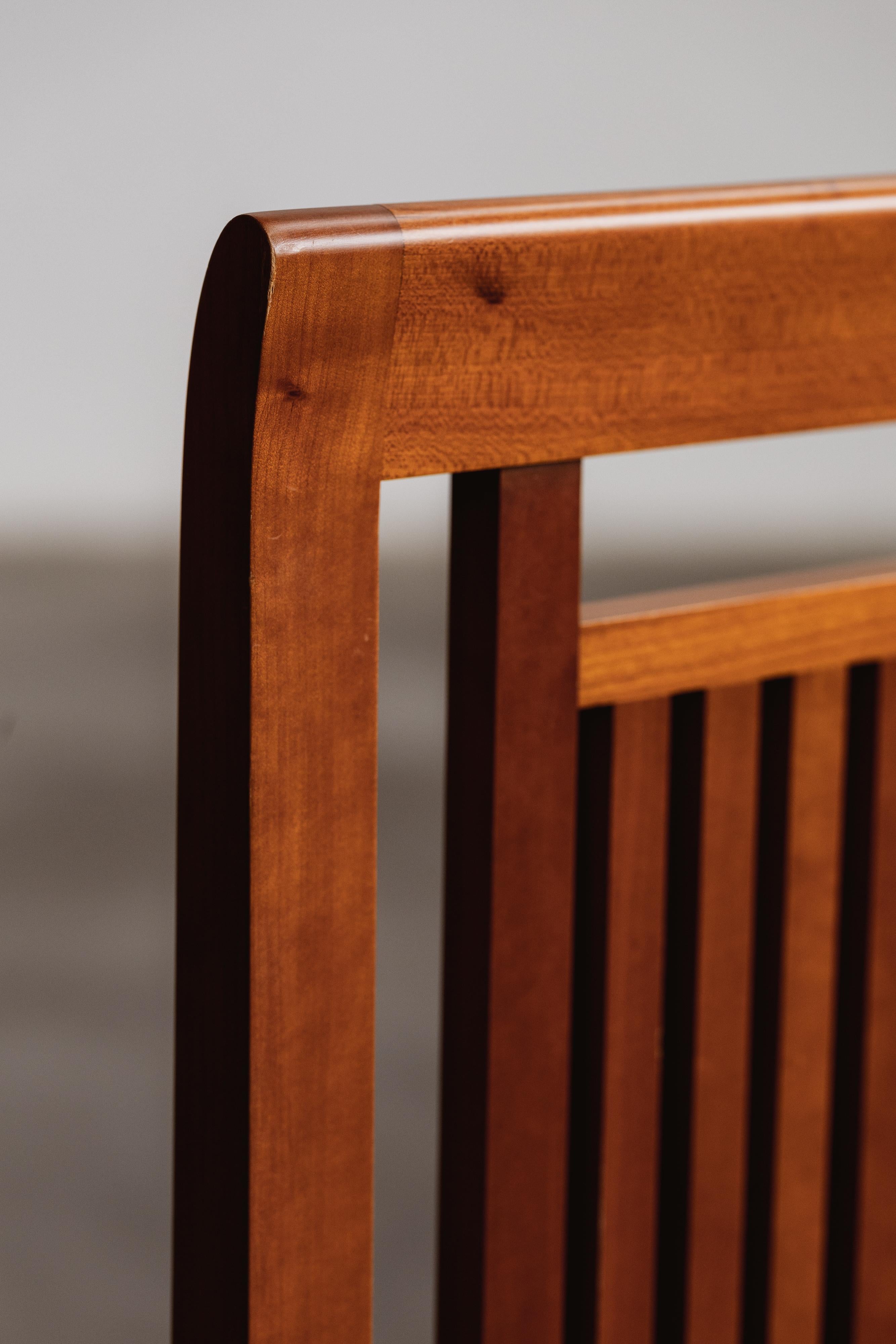 Frank Lloyd Wright “Coonley 2” Dining Chairs for Cassina, 1907, Set of 8 For Sale 3