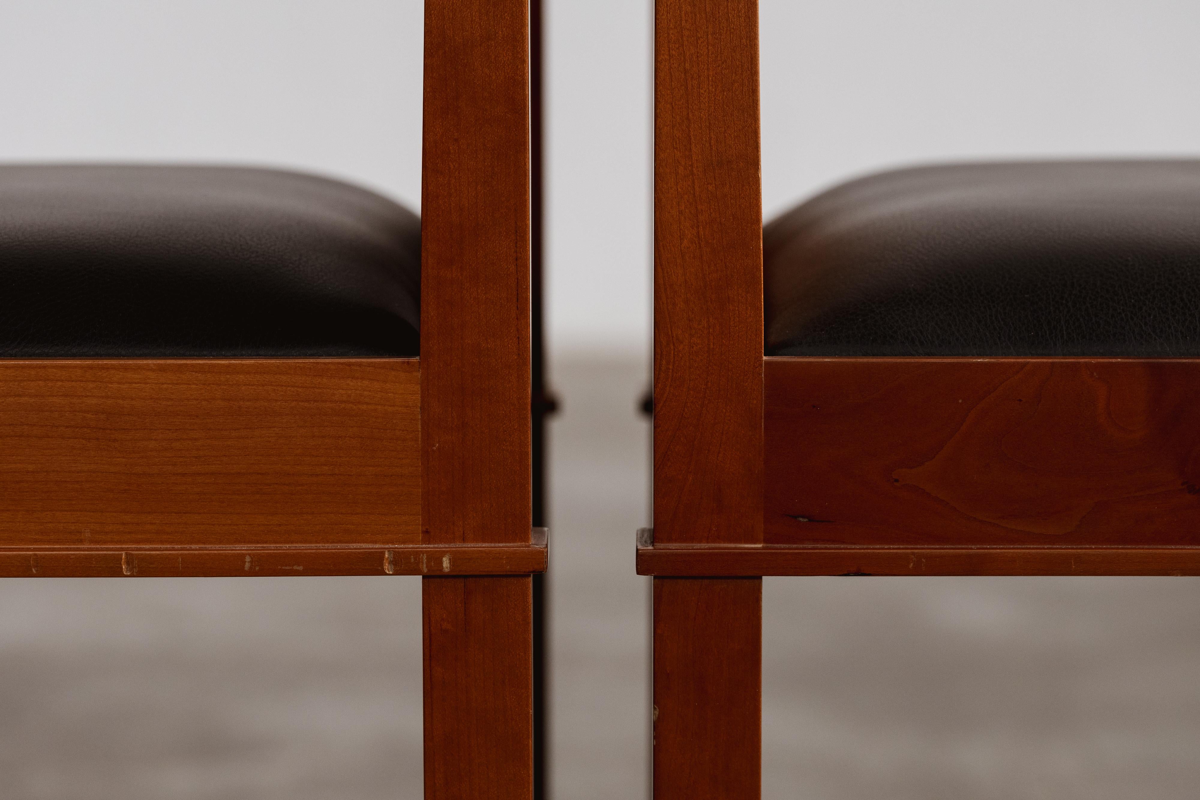 Frank Lloyd Wright “Coonley 2” Dining Chairs for Cassina, 1907, Set of 8 For Sale 2