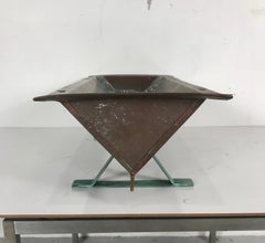 Ciotola originale per grondaia, fioriera di Frank Lloyd Wright Darwin Martin House