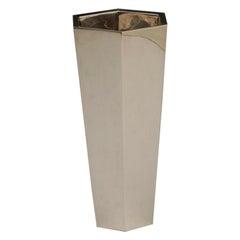 Frank Lloyd Wright Designed Sterling Silver Vase by Tiffany