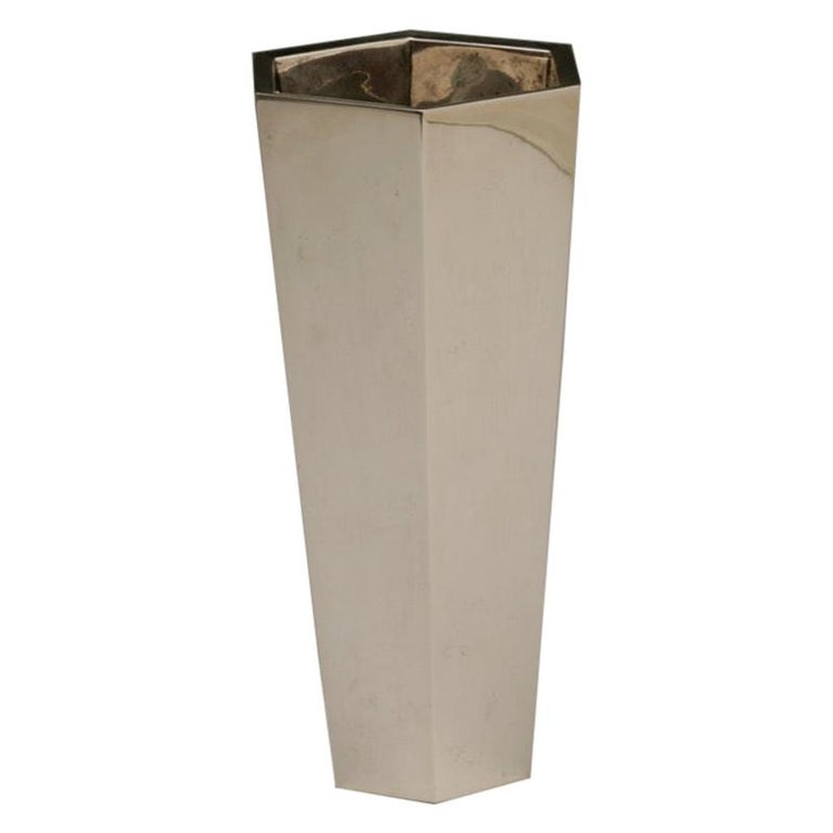 Frank Lloyd Wright Designed Sterling Silver Vase By Tiffany At 1stdibs