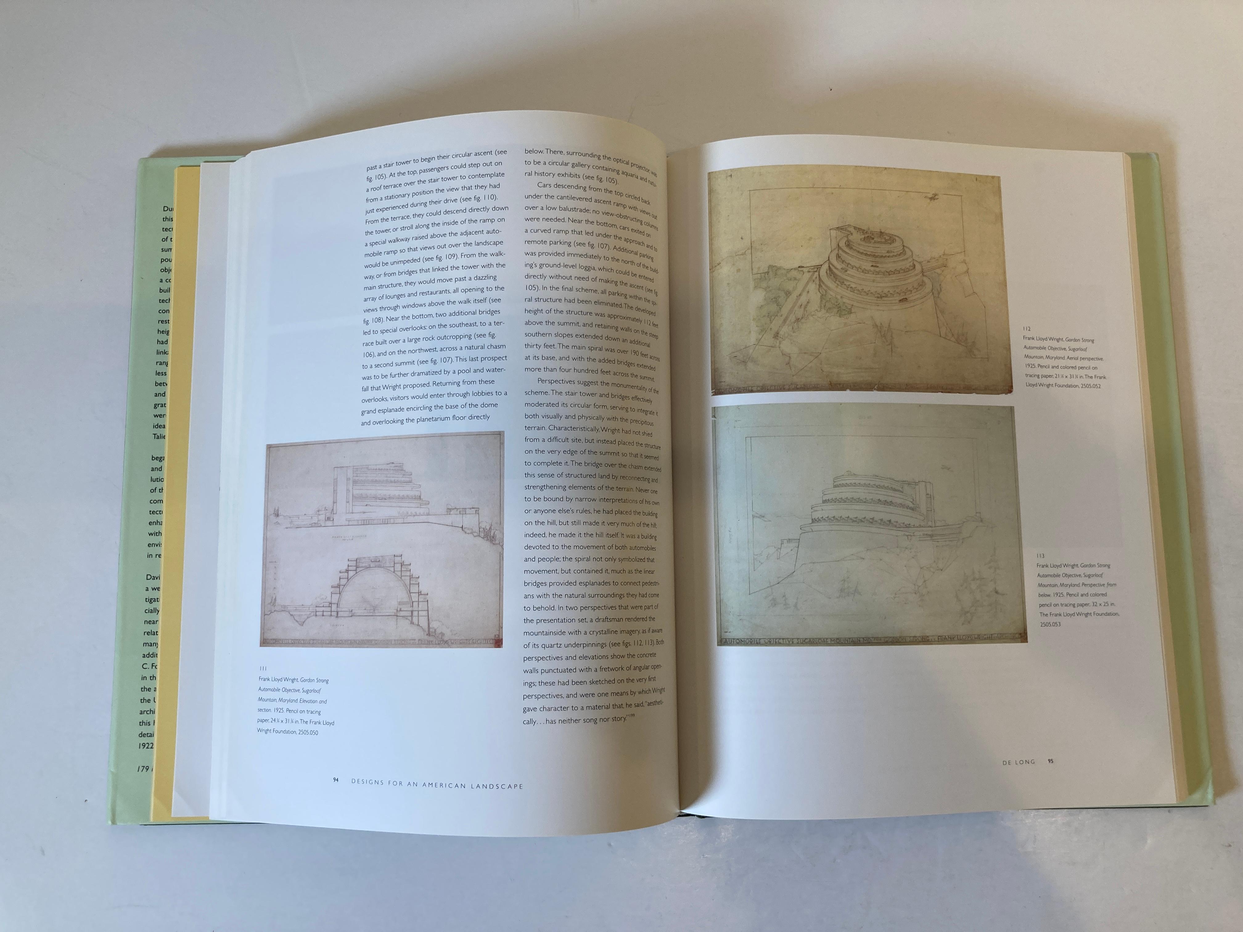 Frank Lloyd Wright: Designs for an American Landscape, 1922-1932 Book For Sale 4