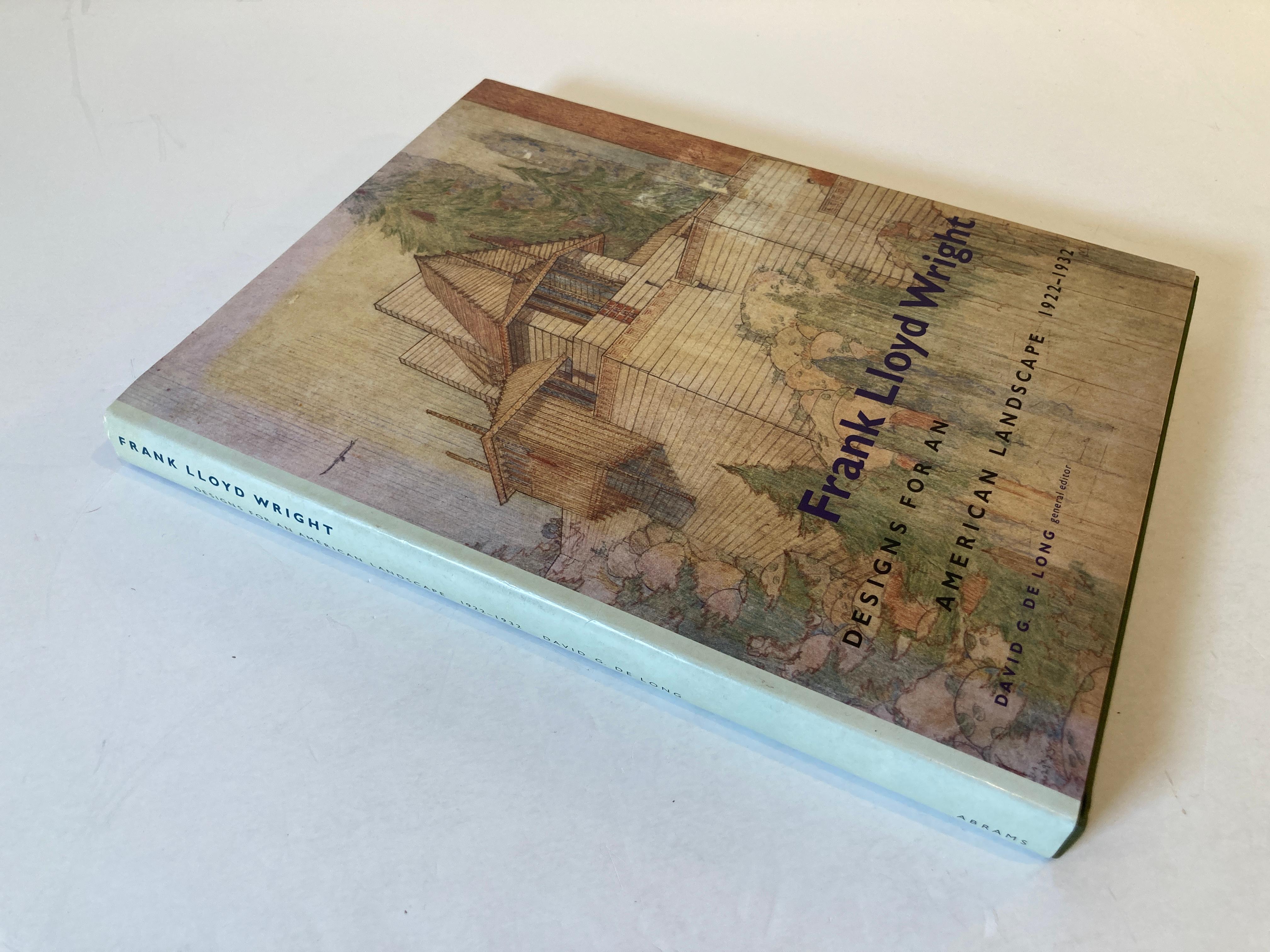 Bauhaus Frank Lloyd Wright: Designs for an American Landscape, 1922-1932 Book For Sale