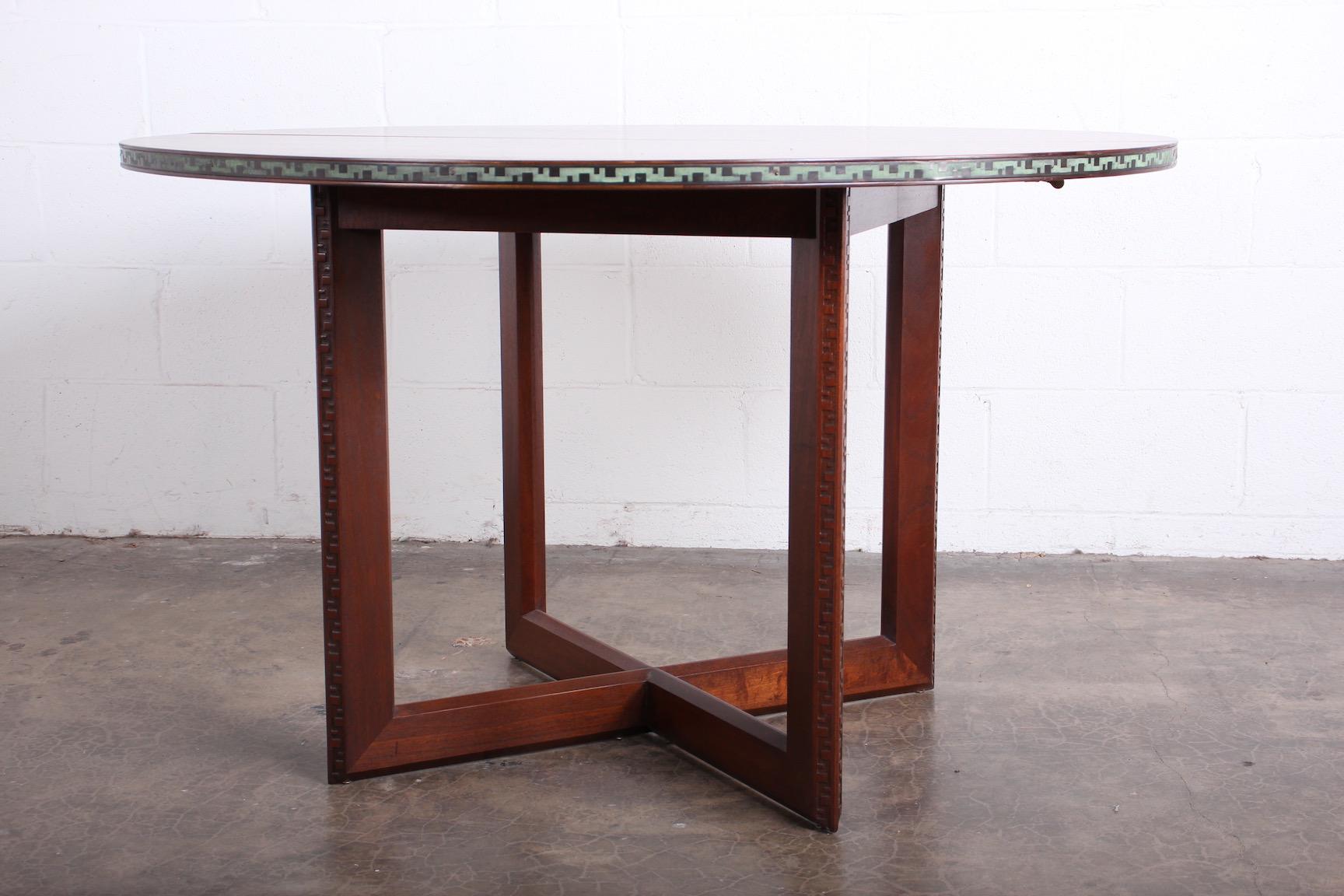 Frank Lloyd Wright Dining Table for Henredon In Good Condition In Dallas, TX