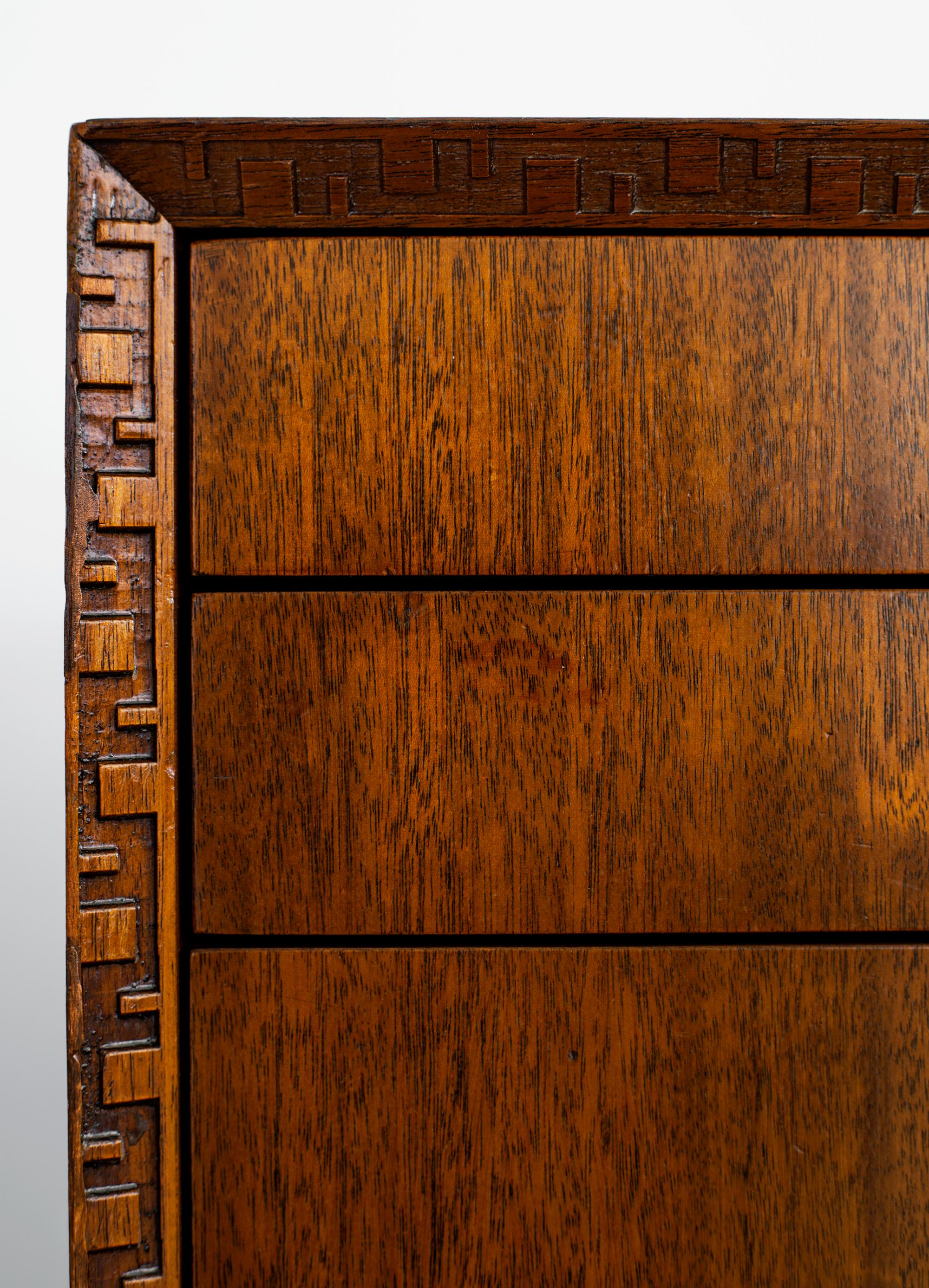 Mid-20th Century Frank Lloyd Wright Dresser, by Heritage Henredon