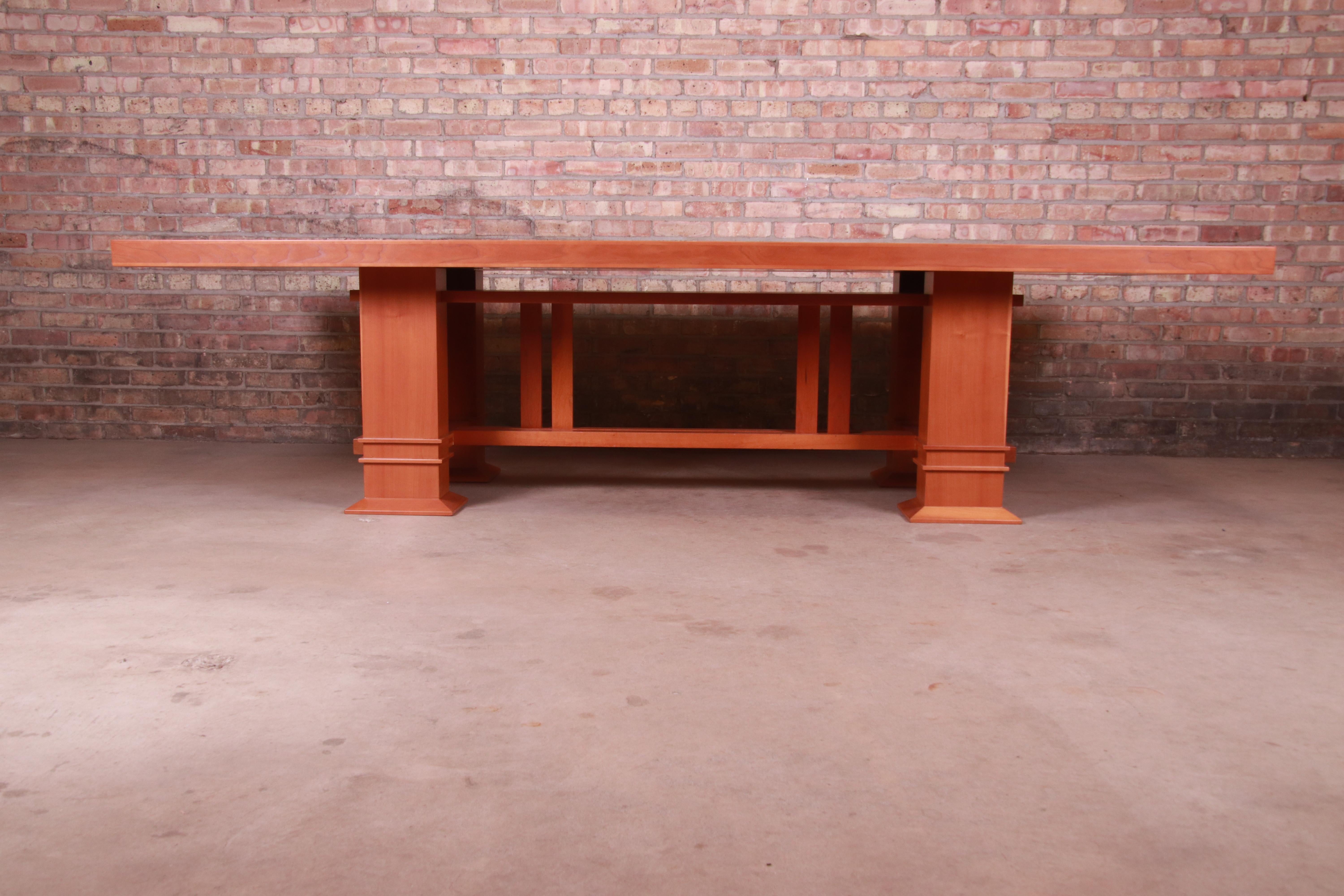 frank lloyd wright dining table